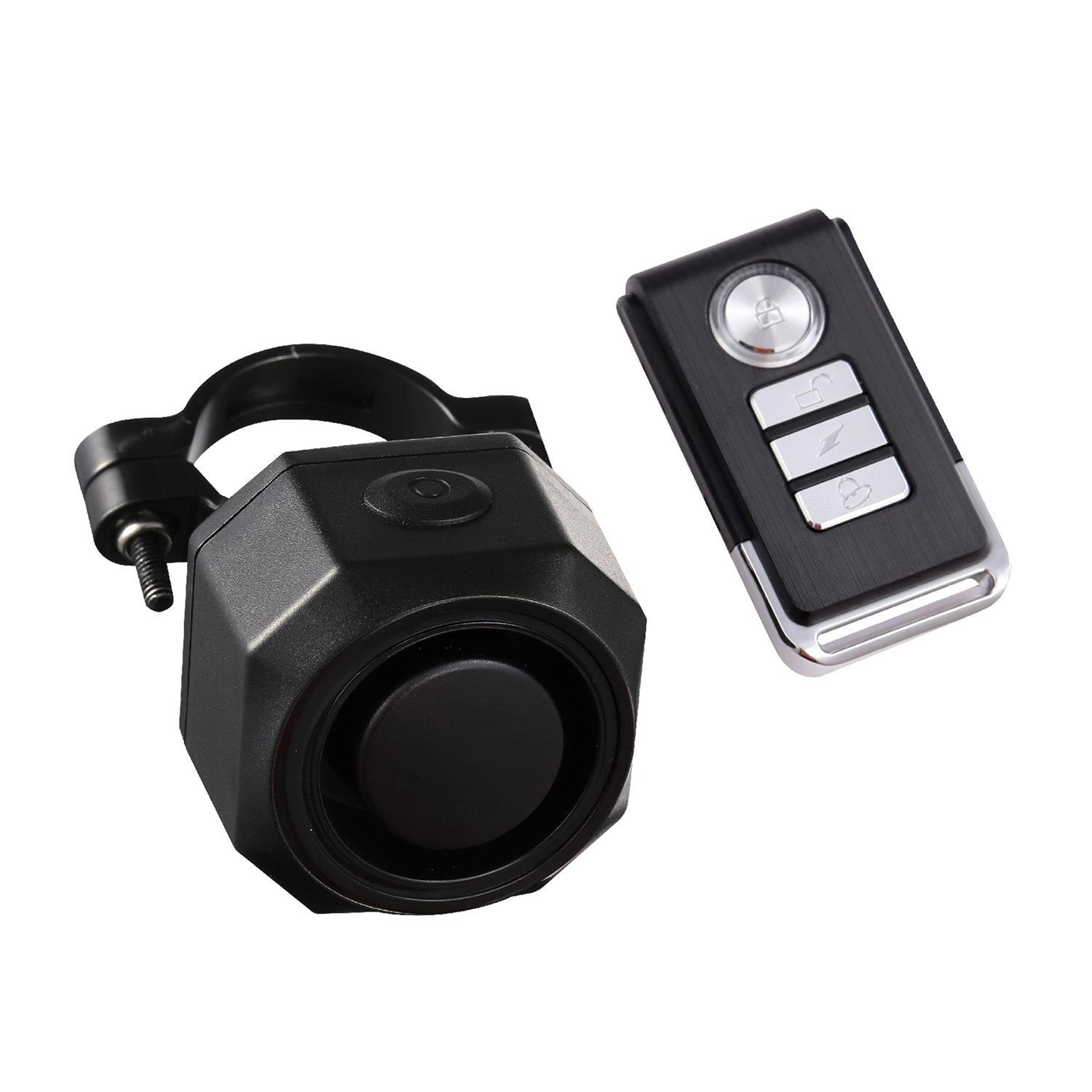sf32r wireless bike anti theft alarm with remote 110db usb rechargeable motorcycle security system