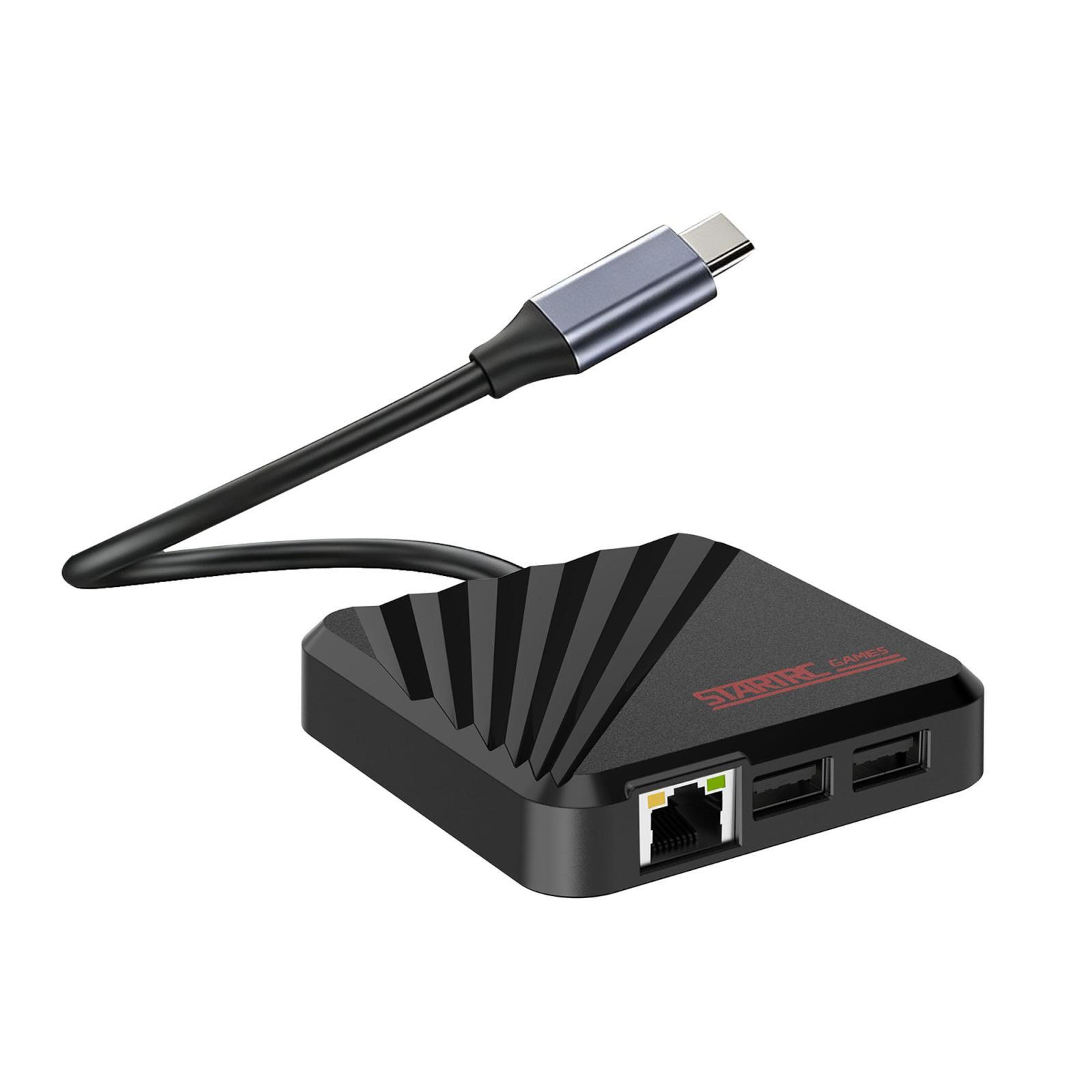 startrc portable nintendo switch dock with 4k hdmi, ethernet & usb-c pd charging