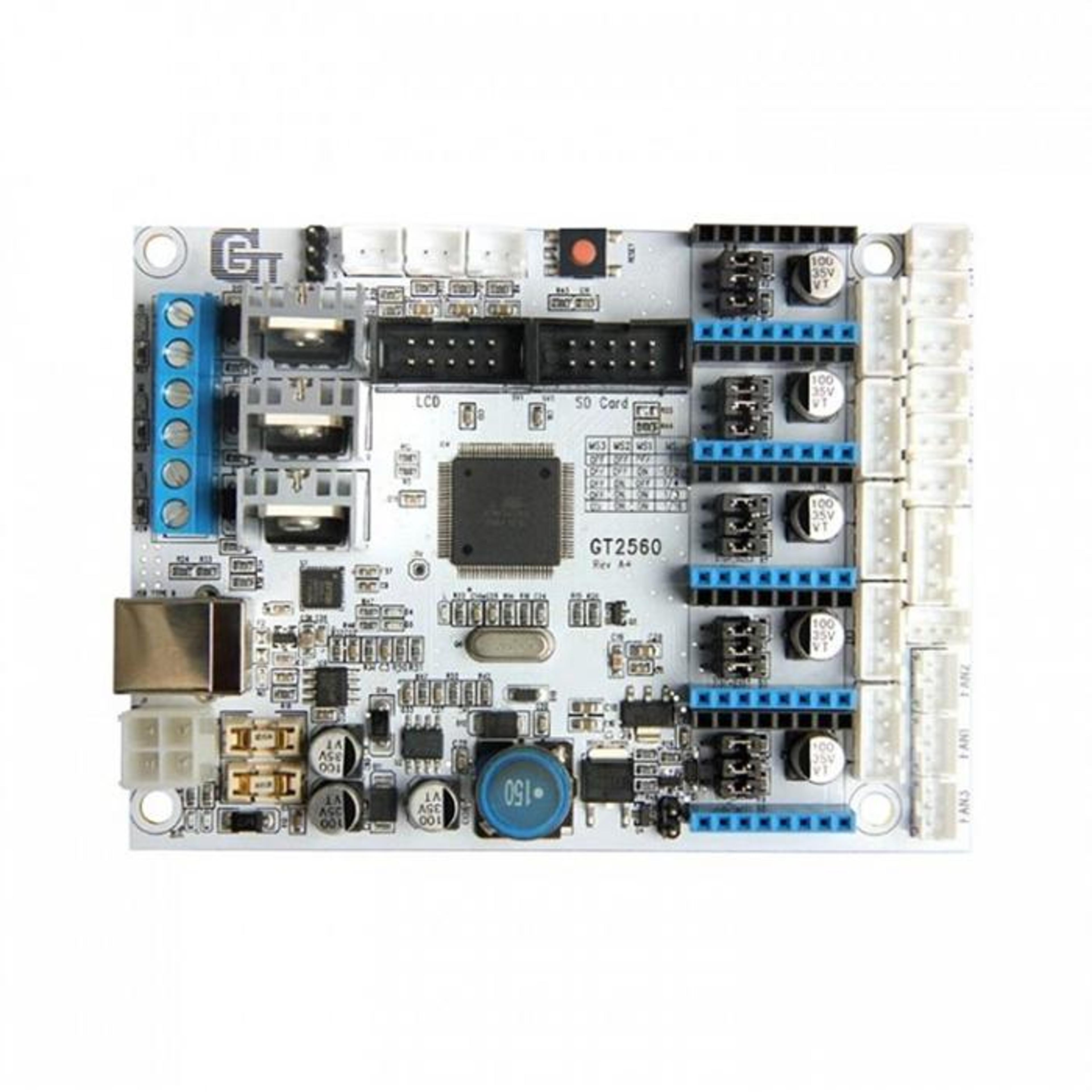 gt2560 3d printer controller board with marlin firmware atmega2560 mainboard