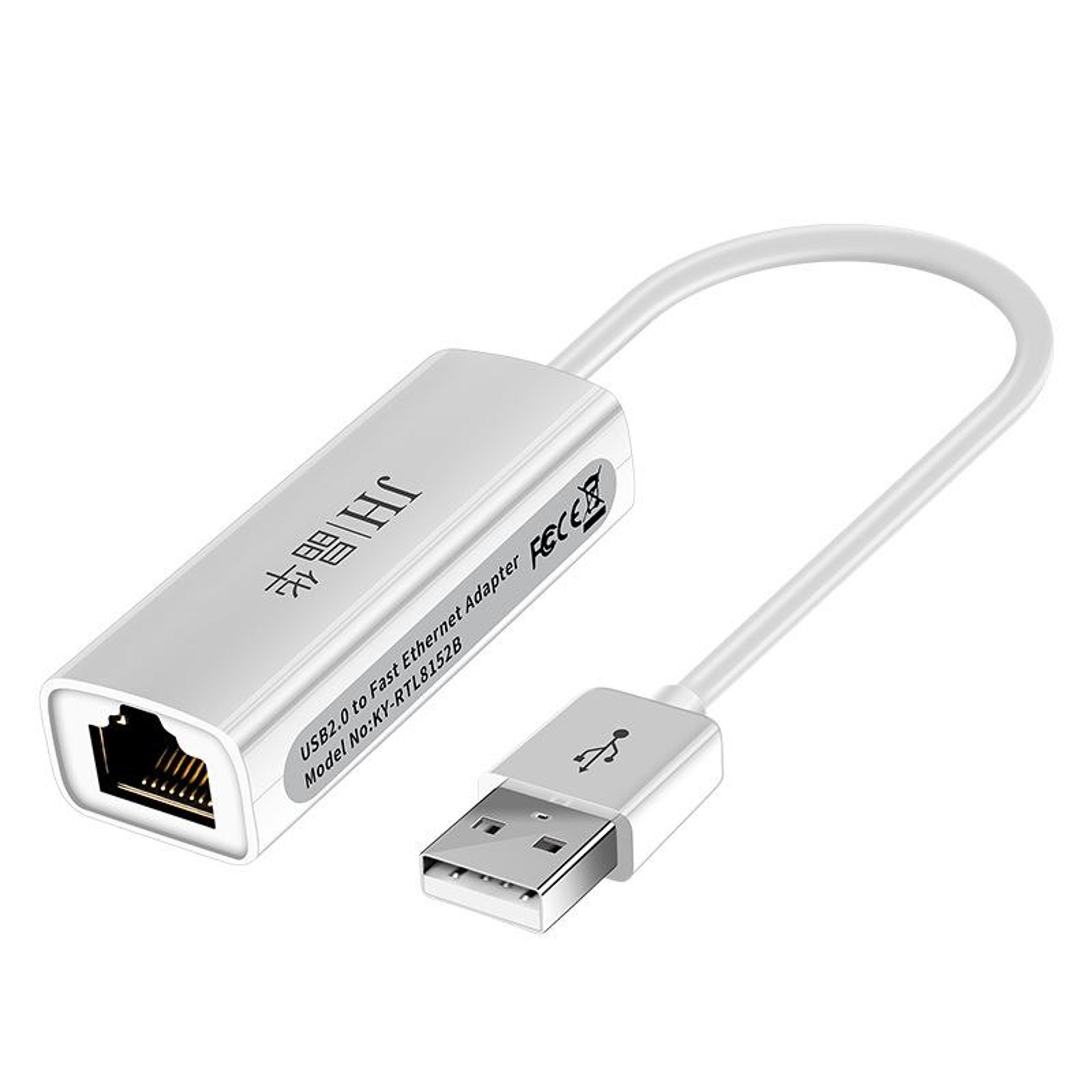 jinghua usb 2.0 to rj45 ethernet adapter 100mbps plug and play network card
