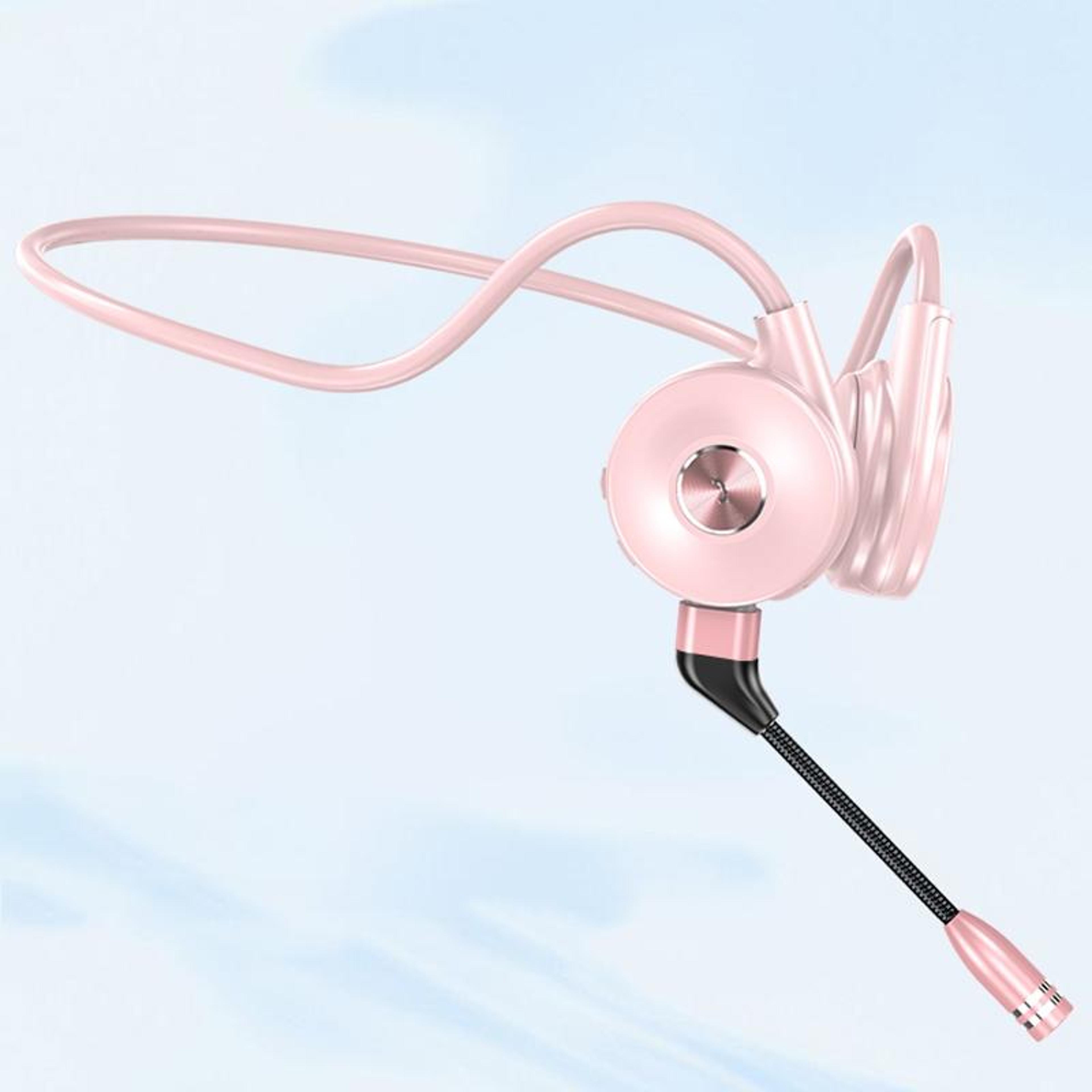 m1 bone conduction headphones bluetooth sports earphones with mic for running