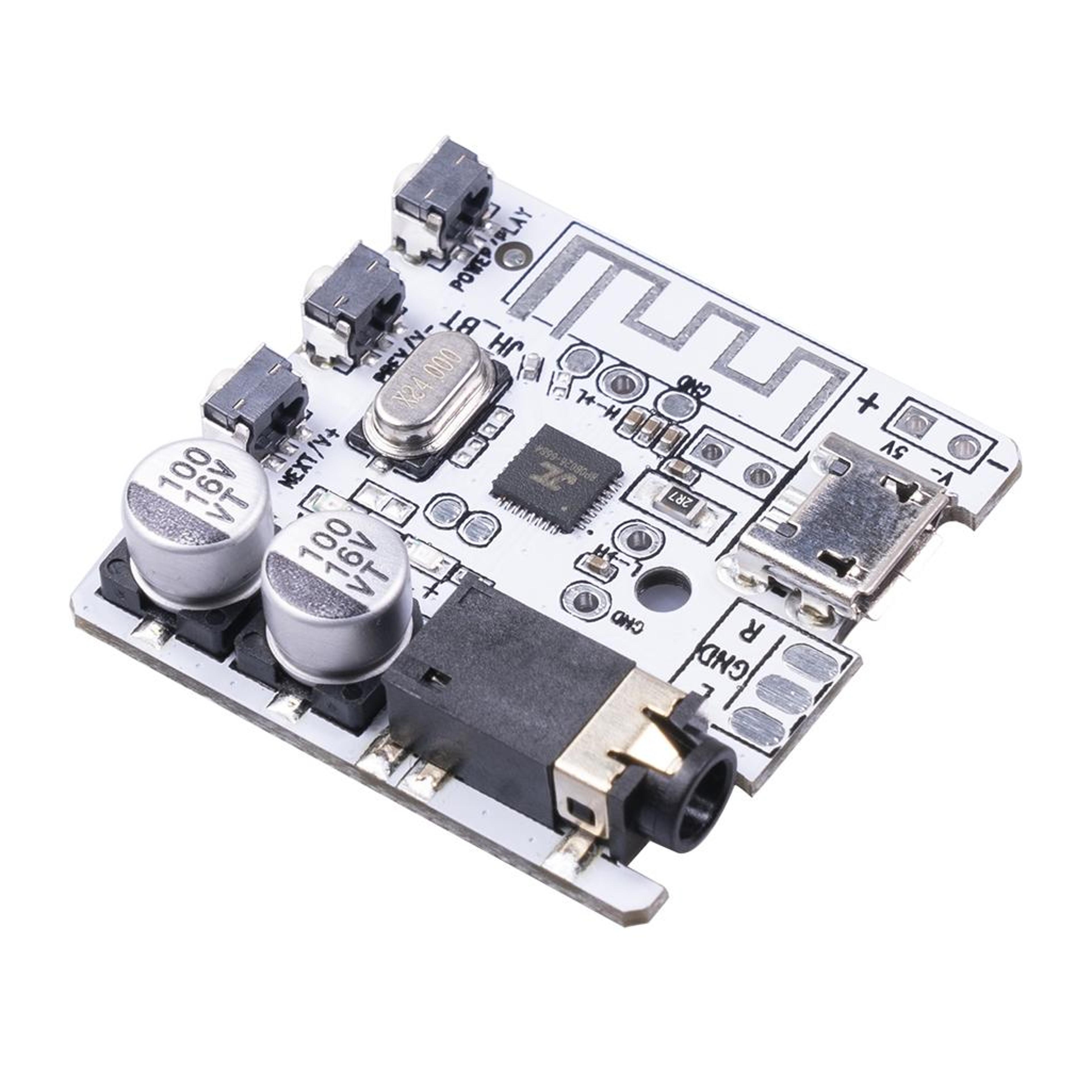 6966 bluetooth 5.0 audio receiver module wireless stereo audio receiver diy mp3 amplifier board