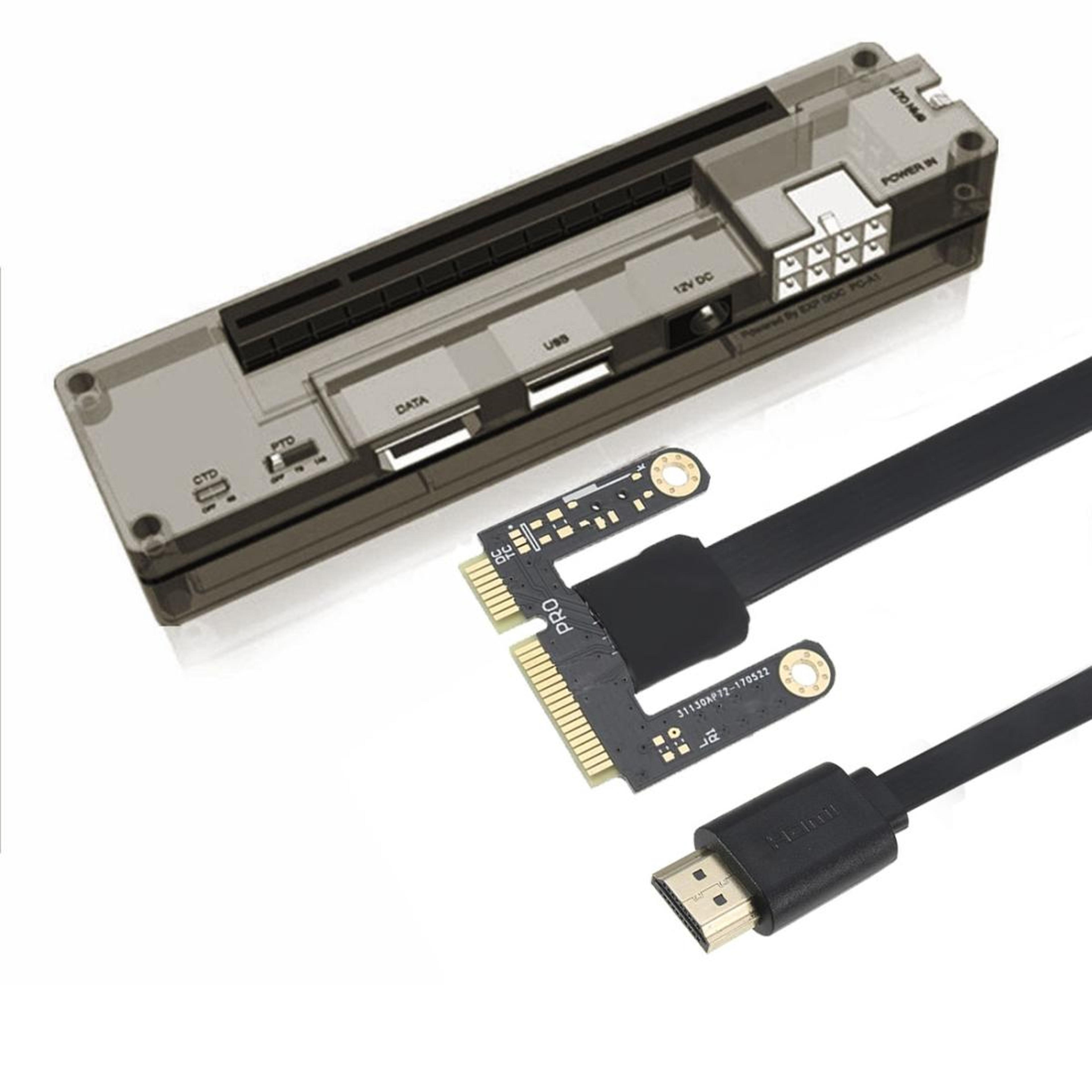 exp gdc v8 laptop egpu dock mini pcie external graphics card adapter pcie x16