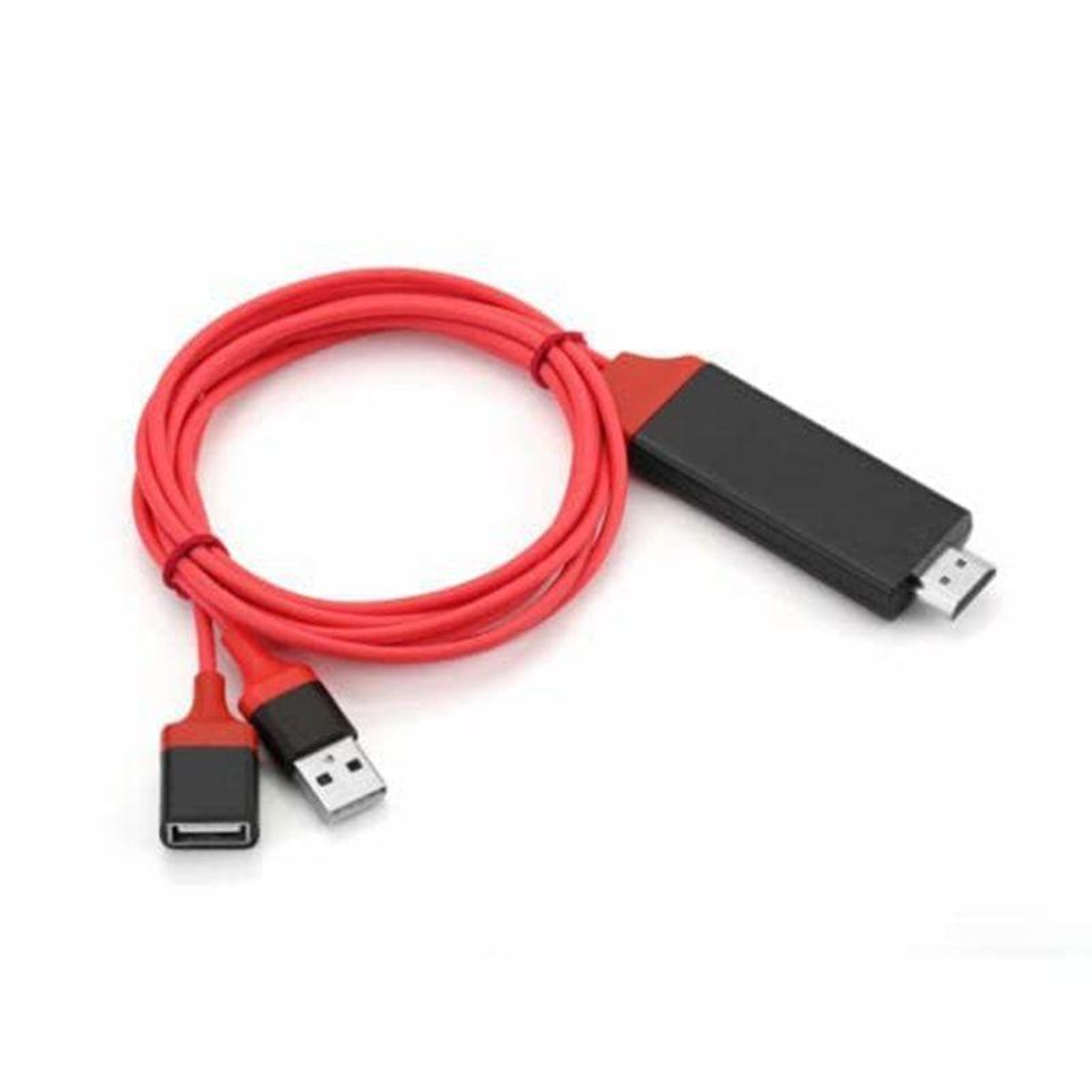 usb to hdmi adapter 1080p phone to tv hdmi screen mirroring cable