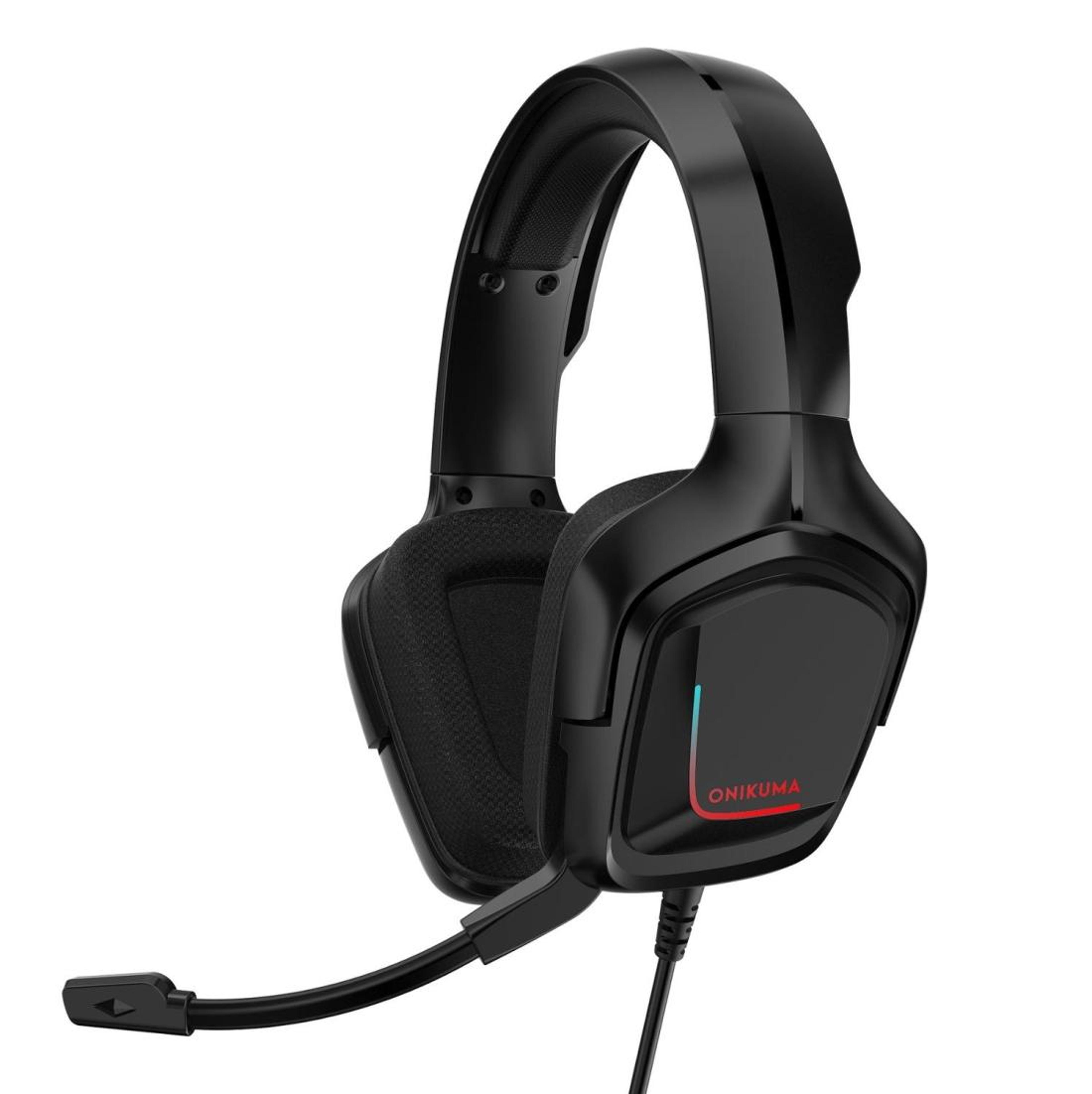 onikuma k20 gaming headset stereo ps4 headset with microphone rgb led for pc xbox laptop