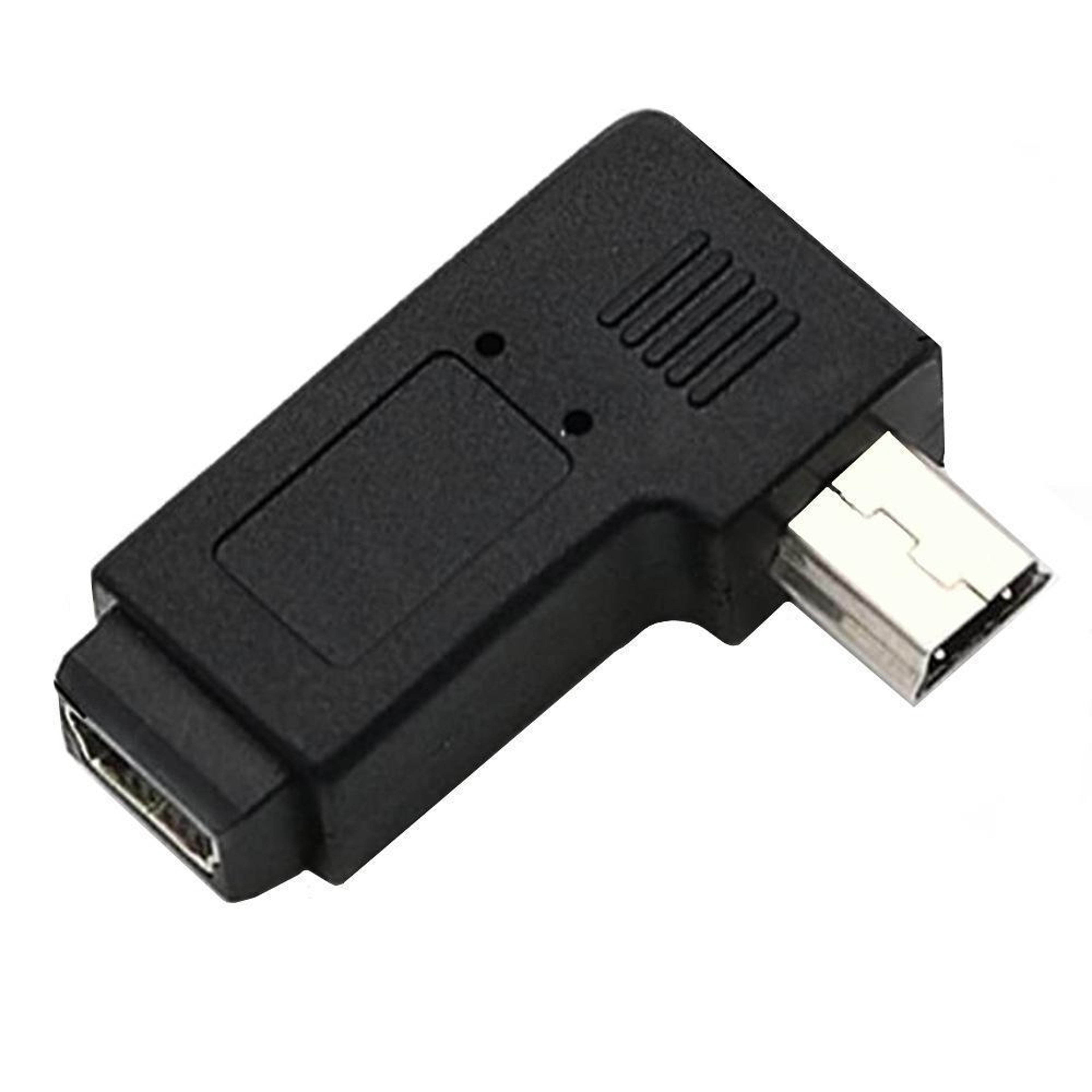90 degree mini usb extension adapter left angle mini usb male to female adapter usb 2.0