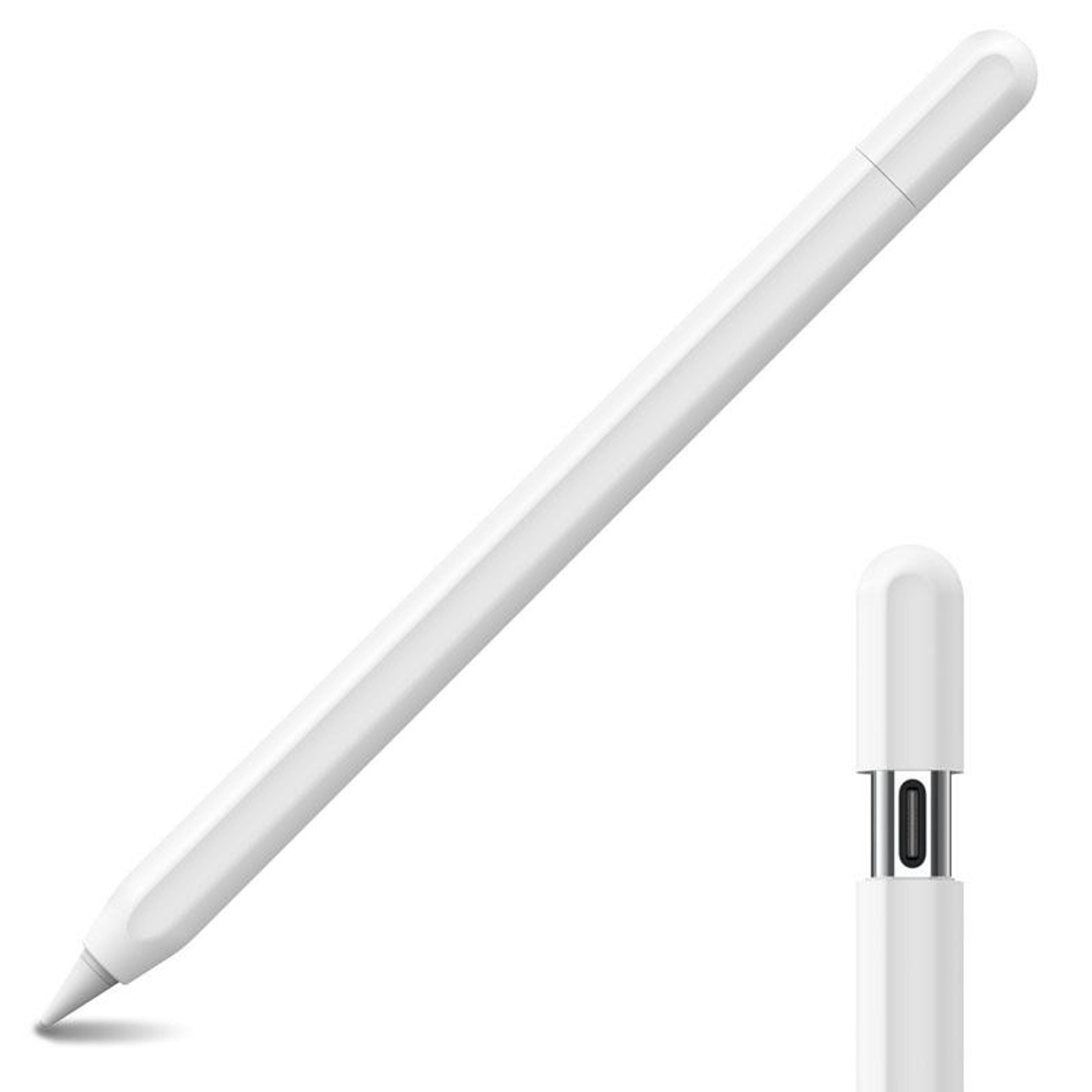 ahastyle silicone apple pencil usb c case protective cover with anti roll design