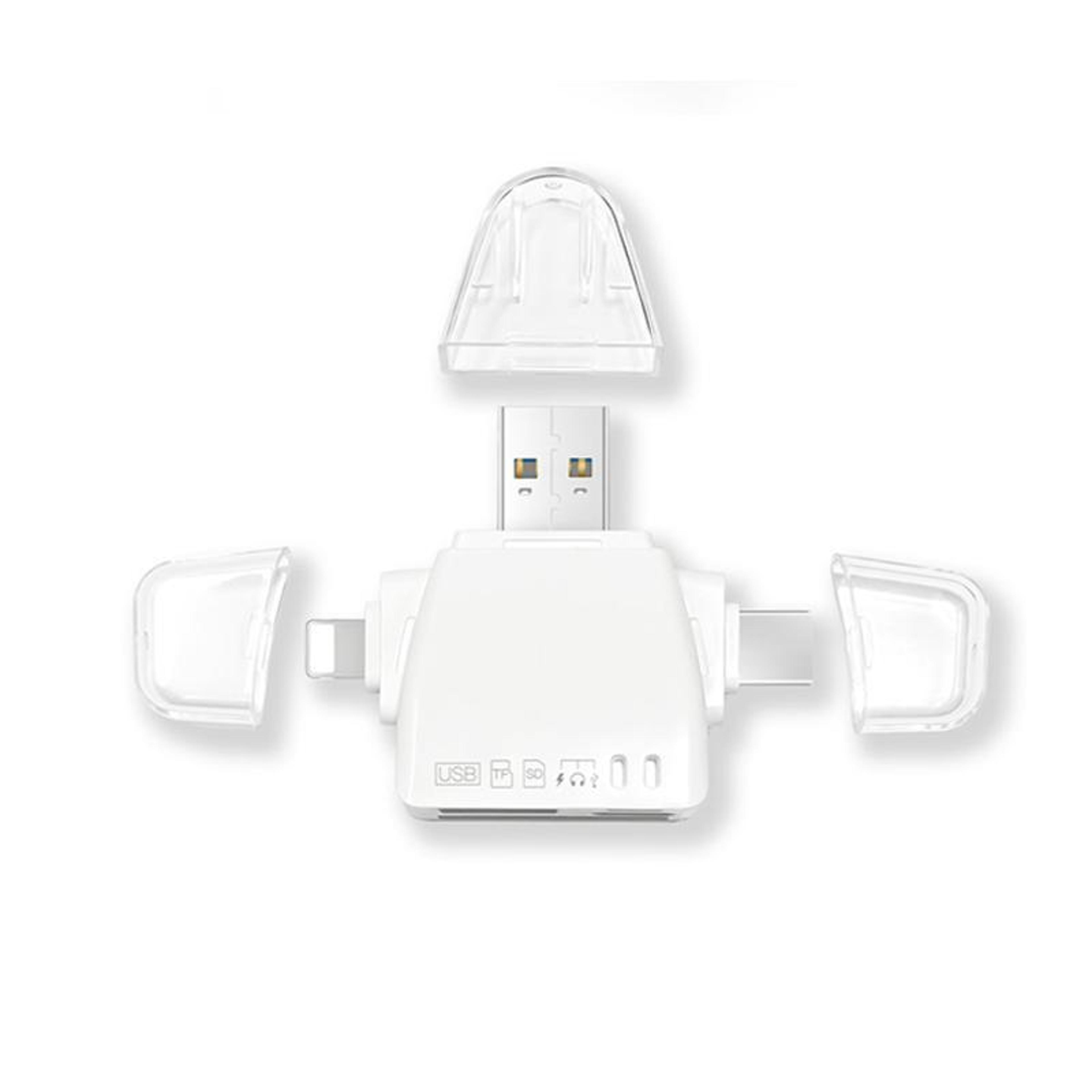 aj 701 universal card reader usb c multi card reader for sd tf memory cards