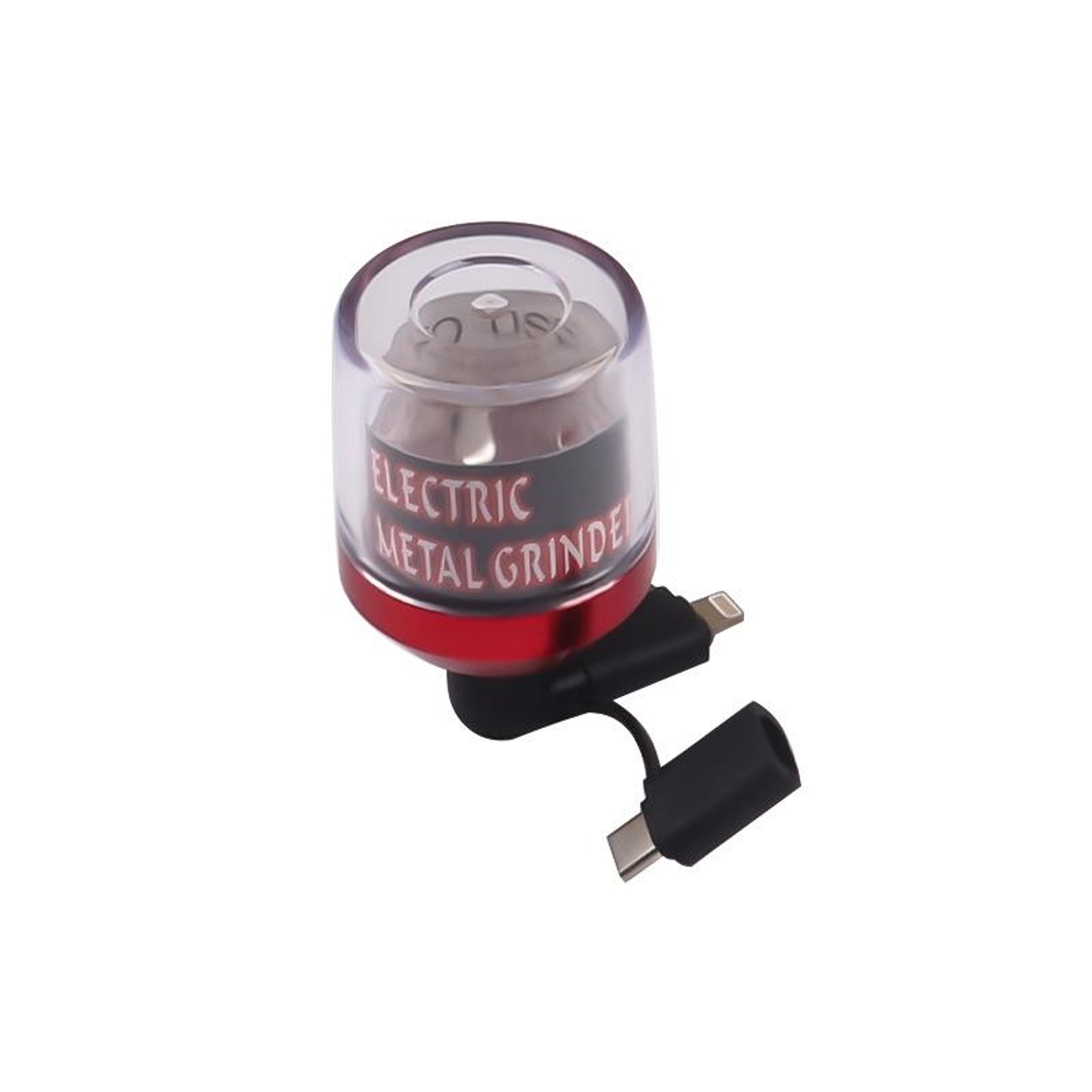 usb electric tobacco grinder portable usb rechargeable herb and spice grinder