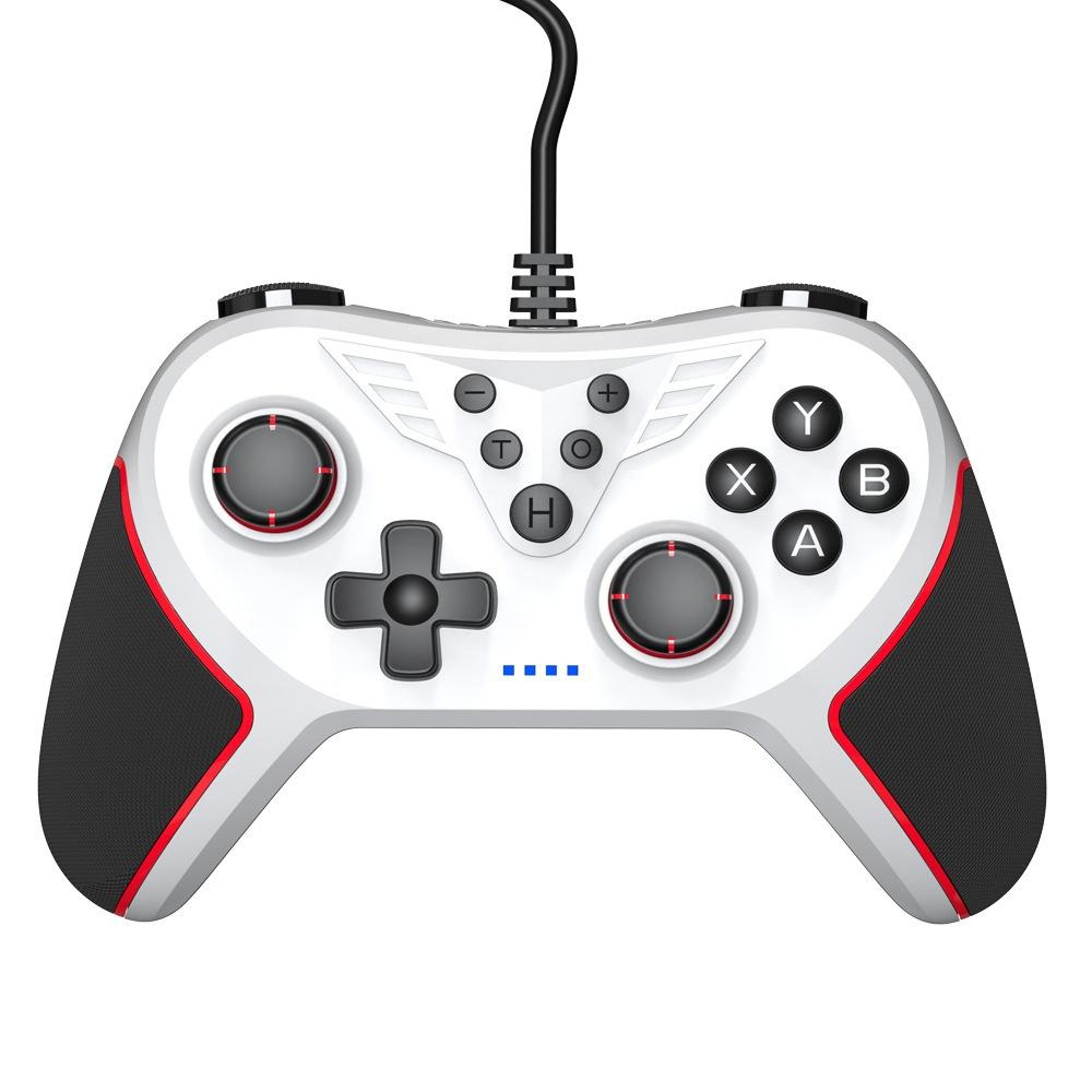 usb wired gamepad for switch and pc with vibration and turbo function