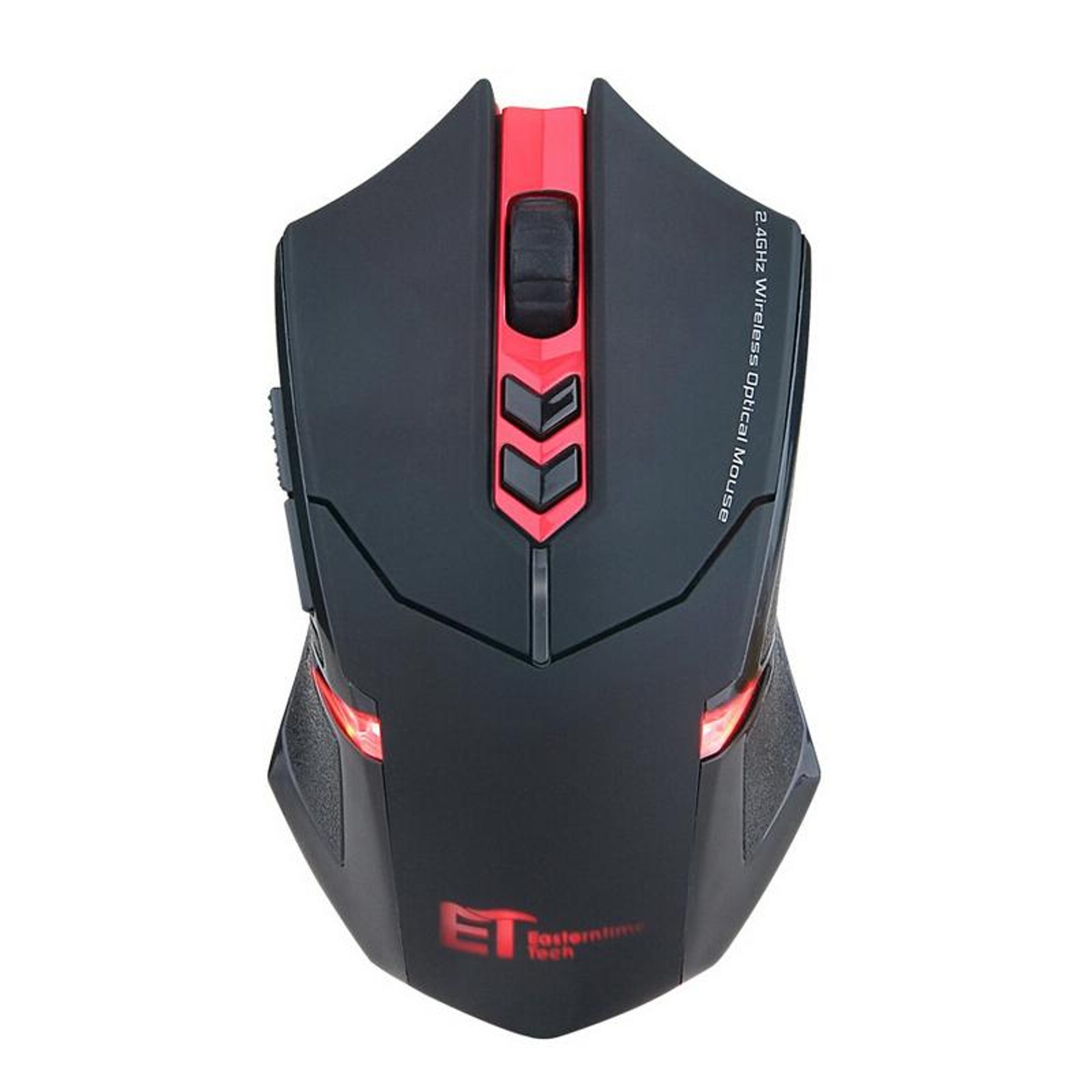 et x-08 wireless gaming mouse 2400 dpi silent rgb 2.4ghz usb mouse