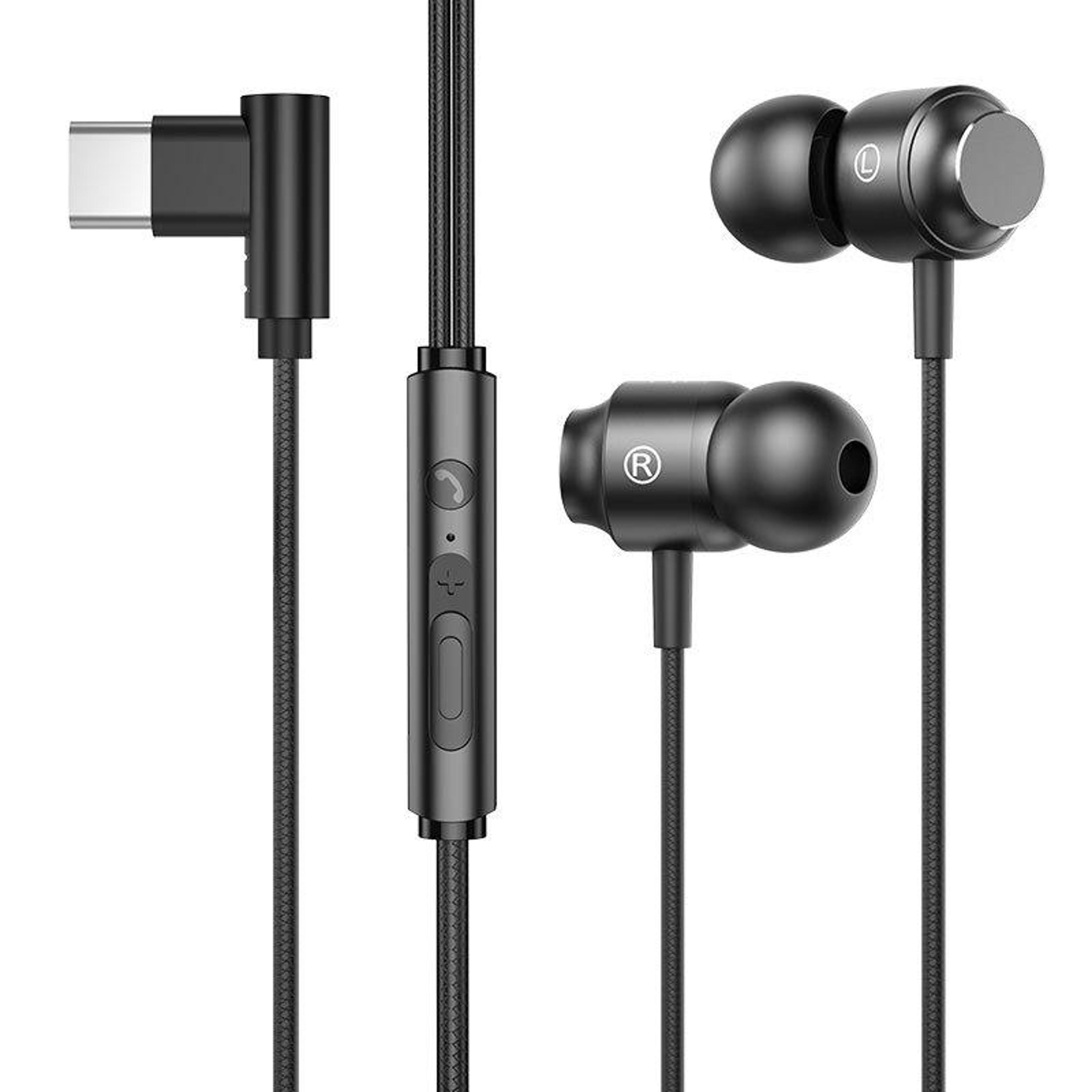 ts902 usb-c gaming earphones with heavy bass noise isolation and in-ear comfort