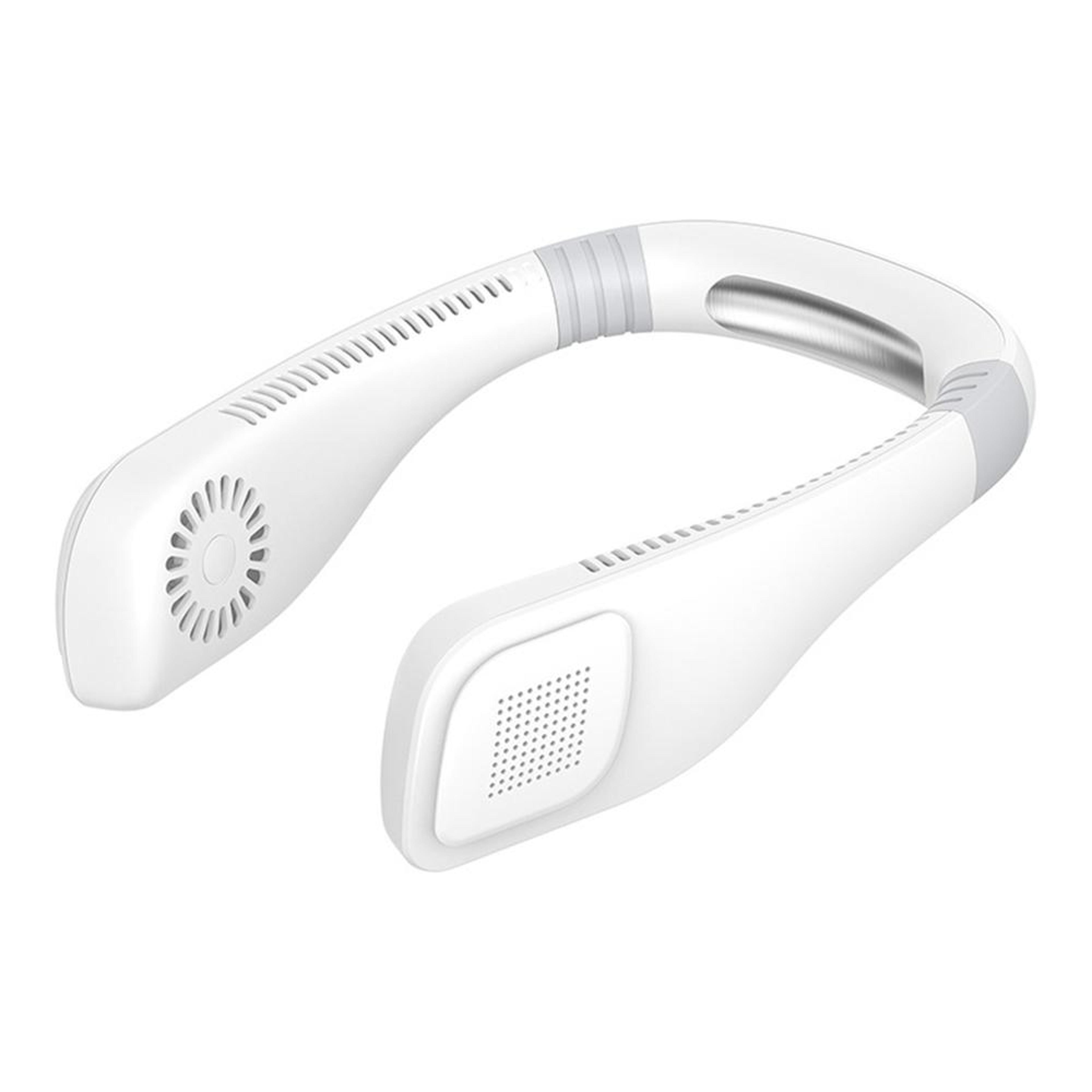 portable neck fan rechargeable hands free wearable personal cooling fan with 3 speeds