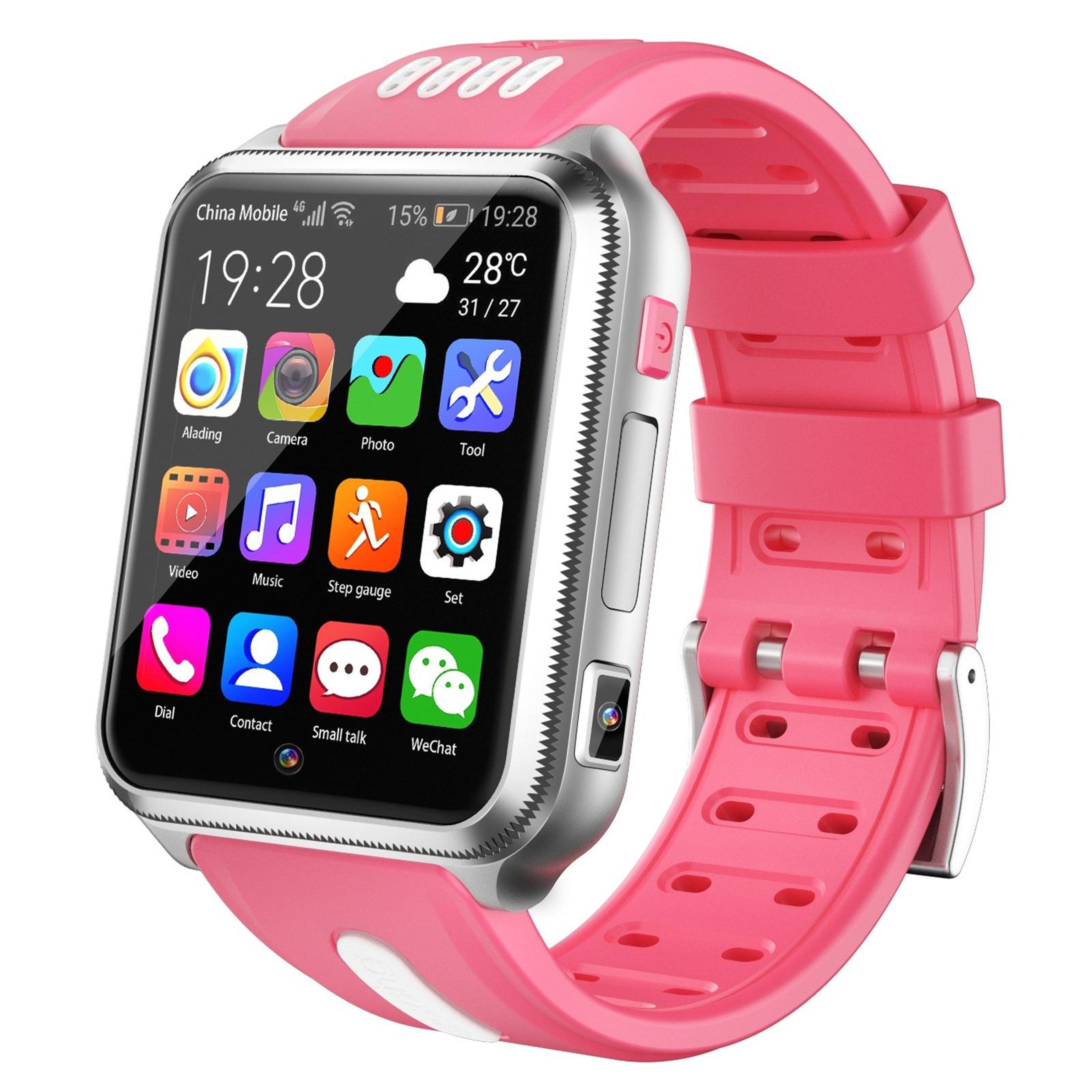 h1 4g kids smart watch with gps tracking watch dual cameras and sim card support
