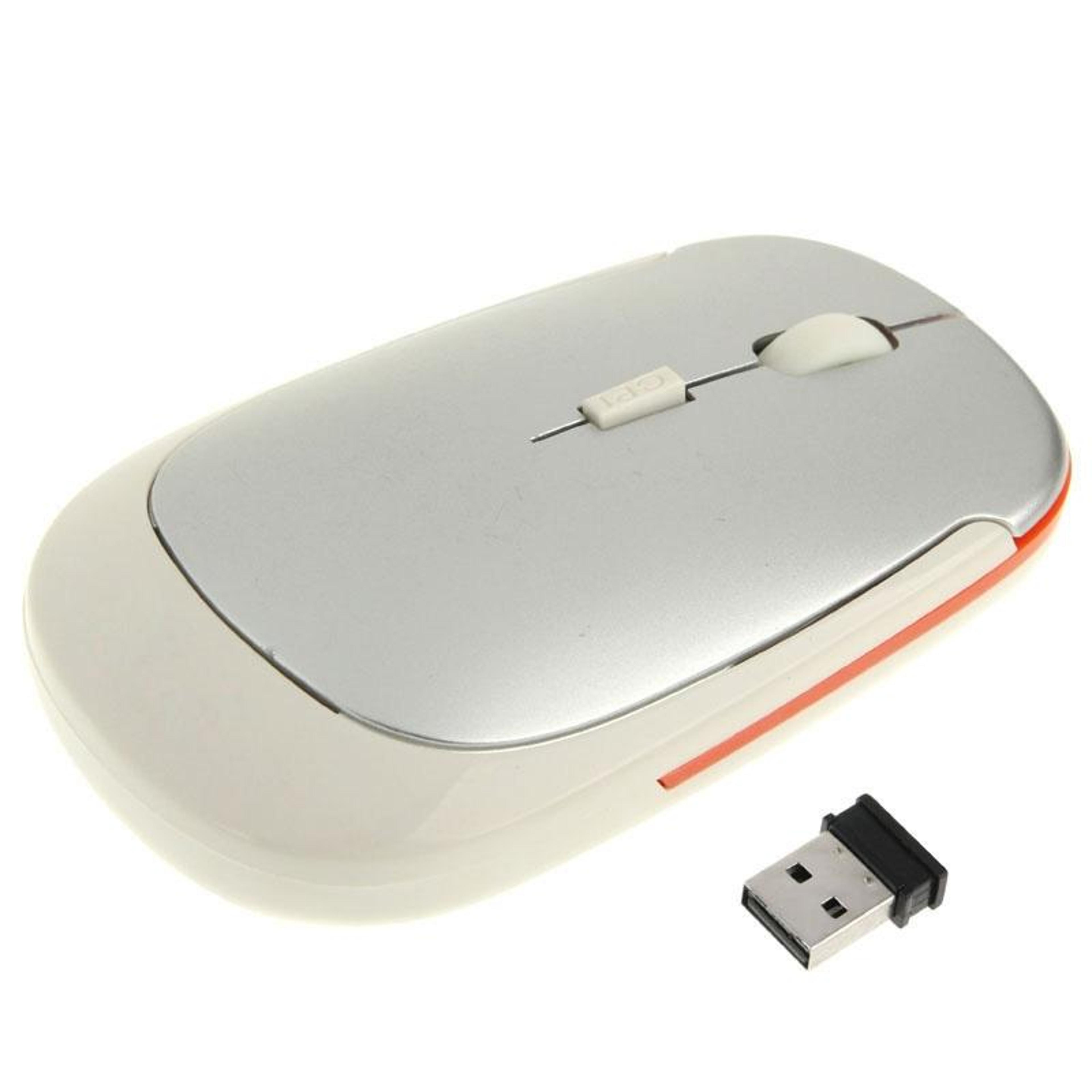 ultra-slim wireless mouse with adjustable dpi & ergonomic comfort