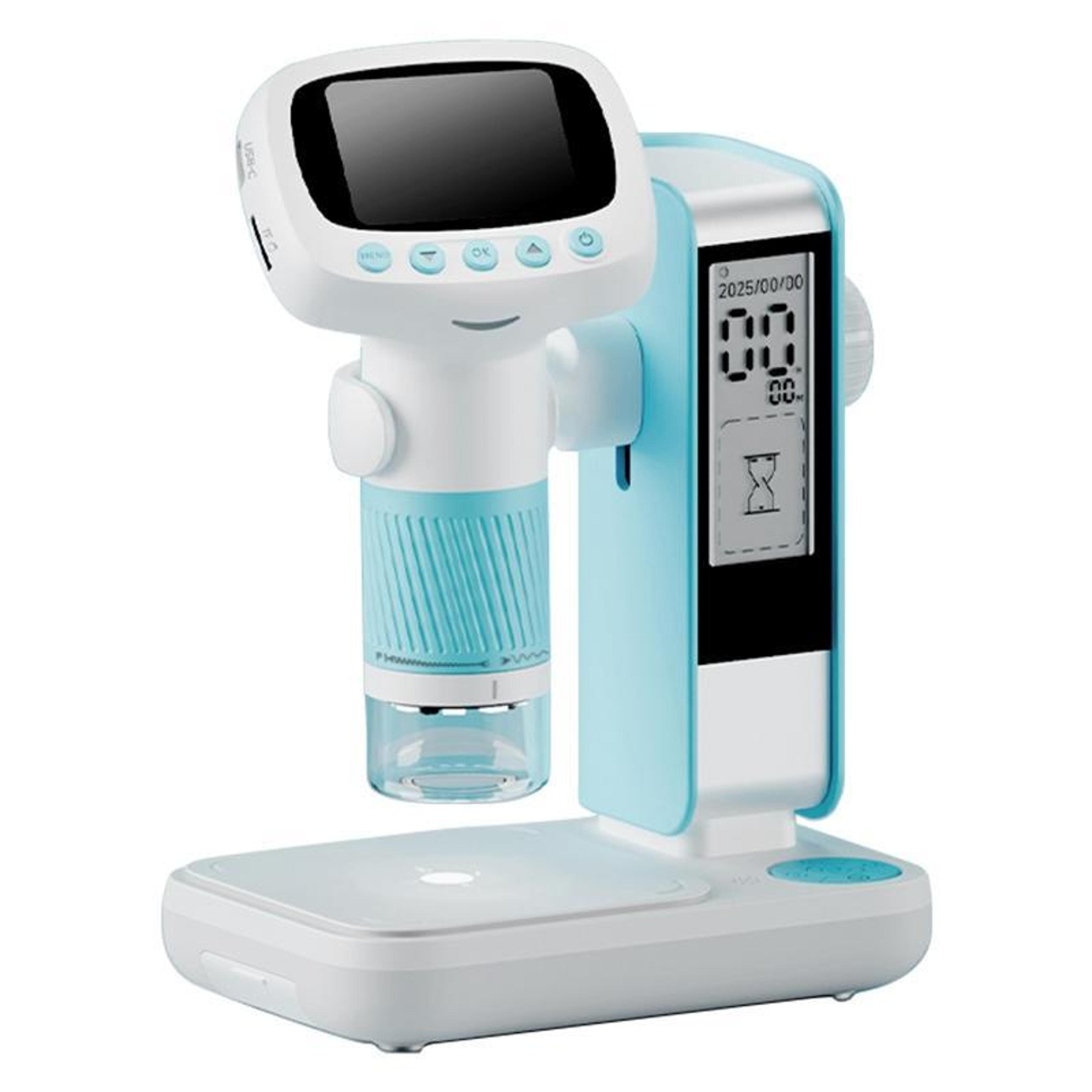 cm5 hd digital microscope with 2 inch ips screen usb portable electronic microscope