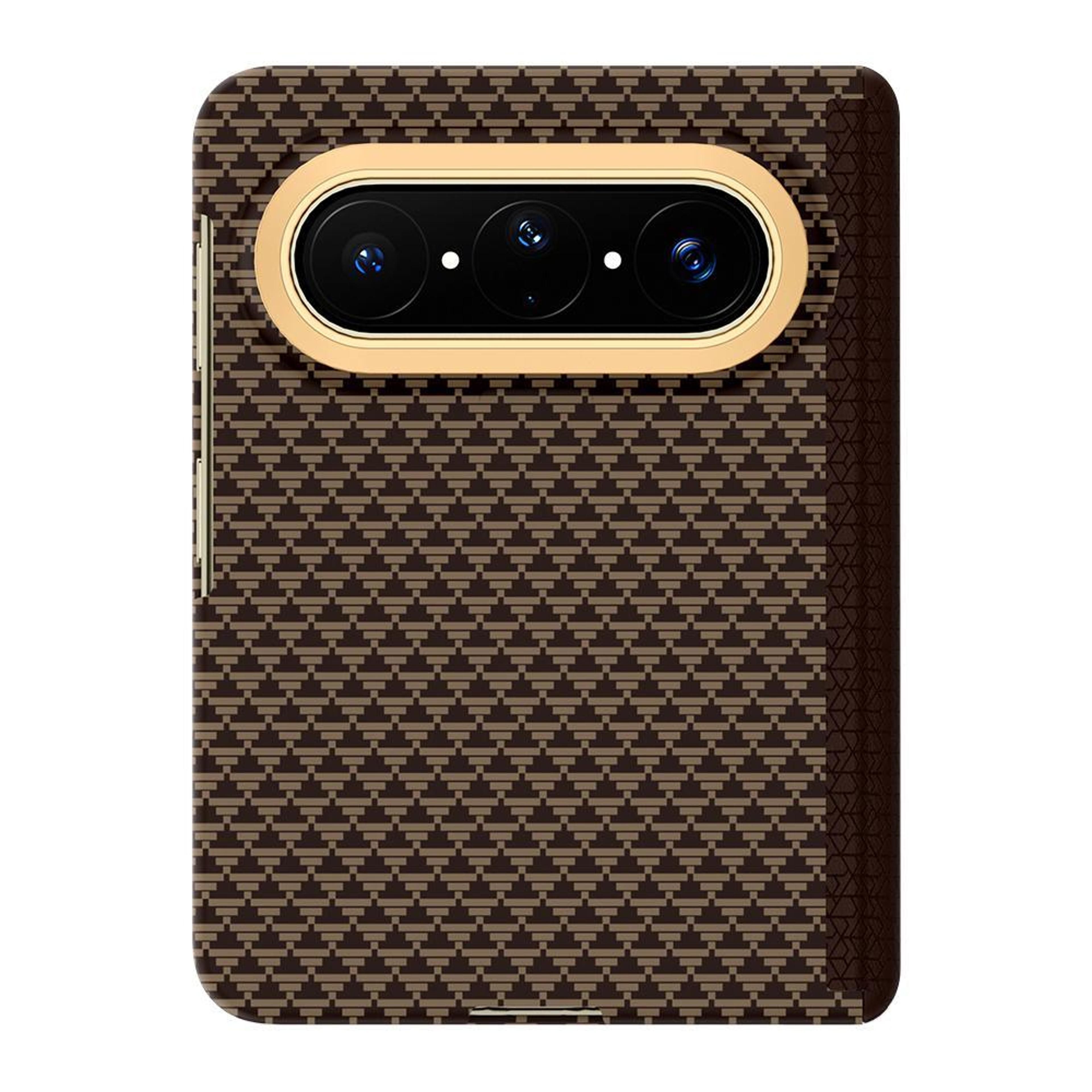 huawei phone case with metal frame & nanofiber shock protection