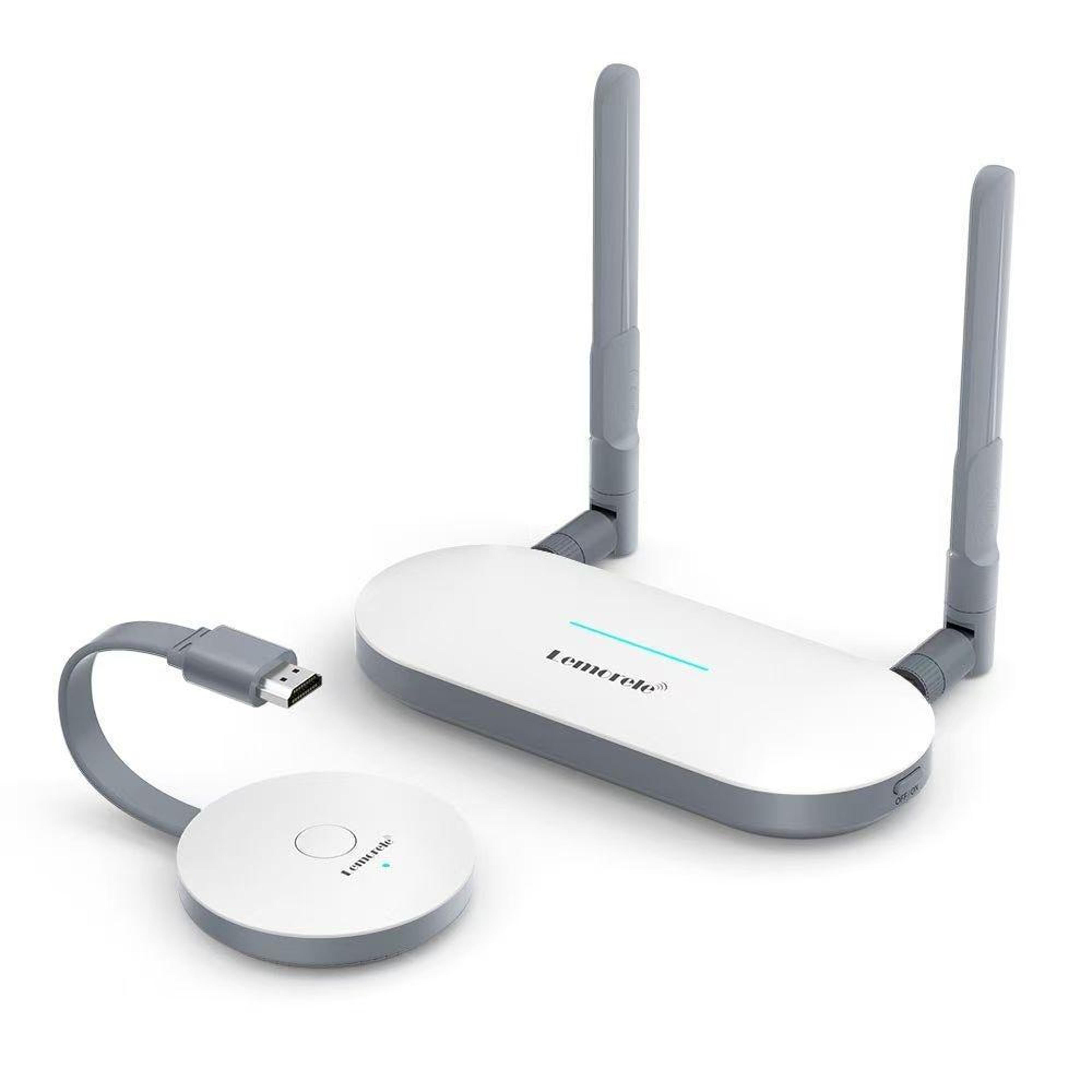 lemorele g52r1 wireless hdmi transmitter 1080p hdmi vga adapter 50m screen casting kit