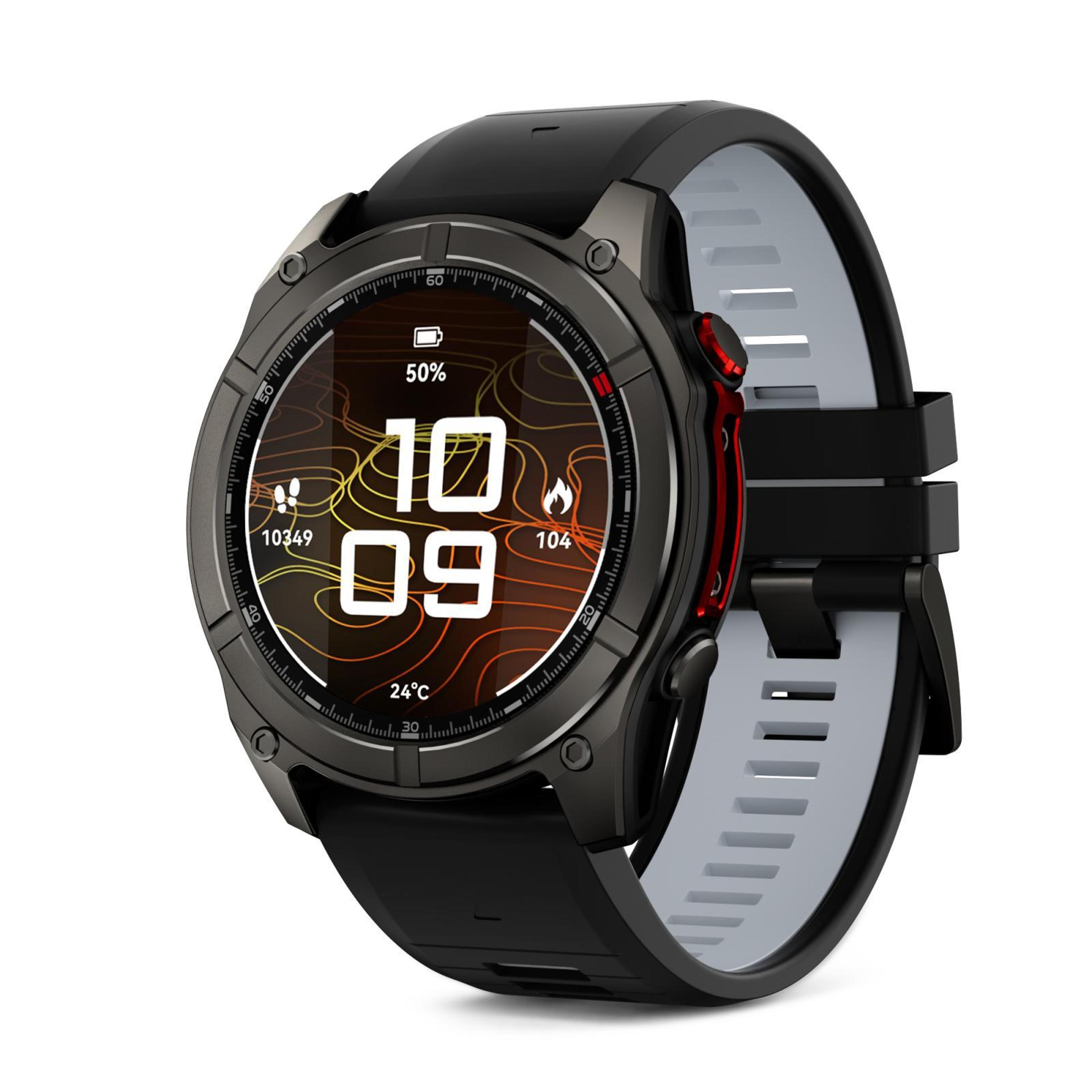ff8 pro amoled smart watch with health monitoring bluetooth calling multi sport modes 5atm waterproof