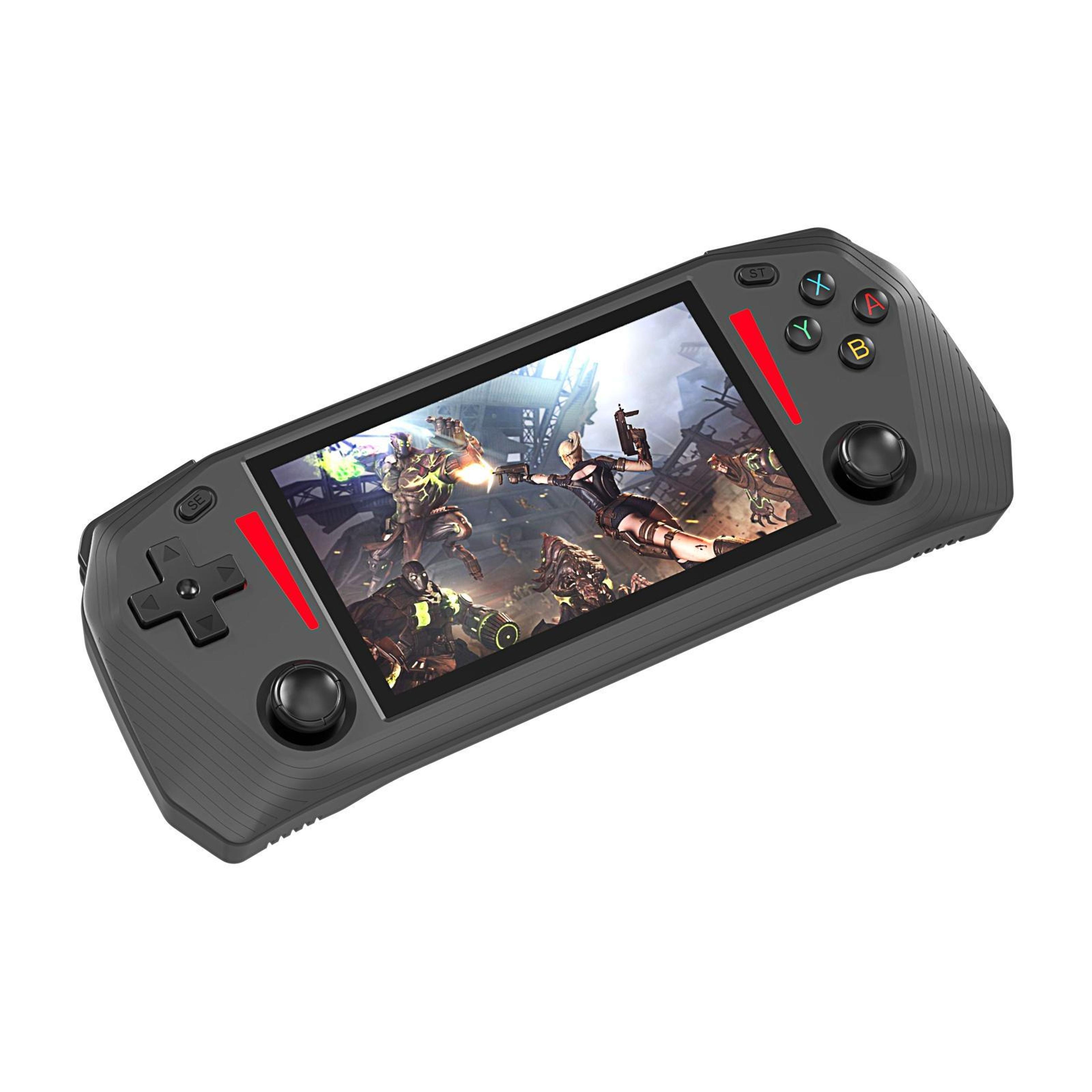 g33 retro handheld game console with 4.3 inch ips oled display 64gb two player portable gaming