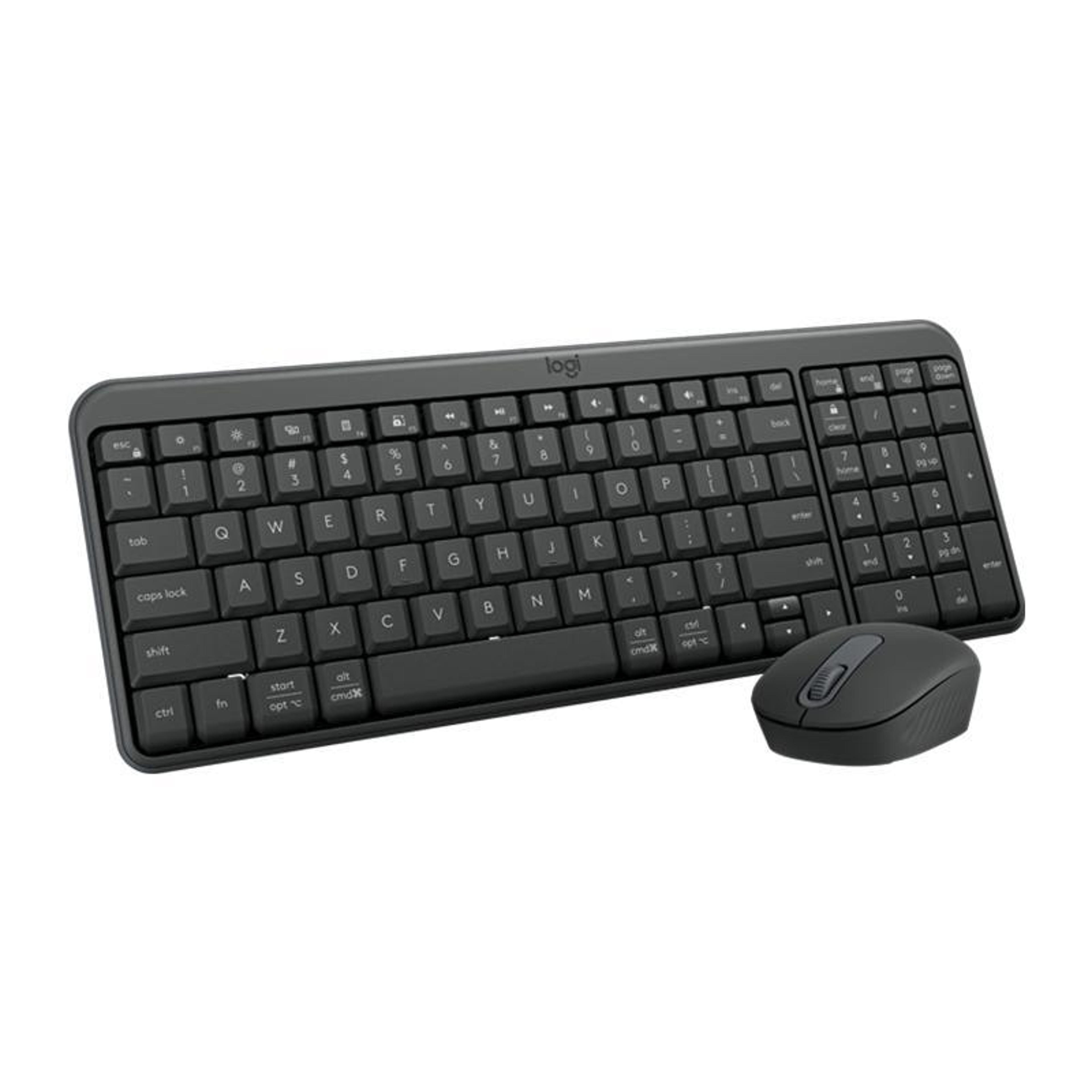 logitech mk251 wireless keyboard and mouse combo with bluetooth full size keyboard