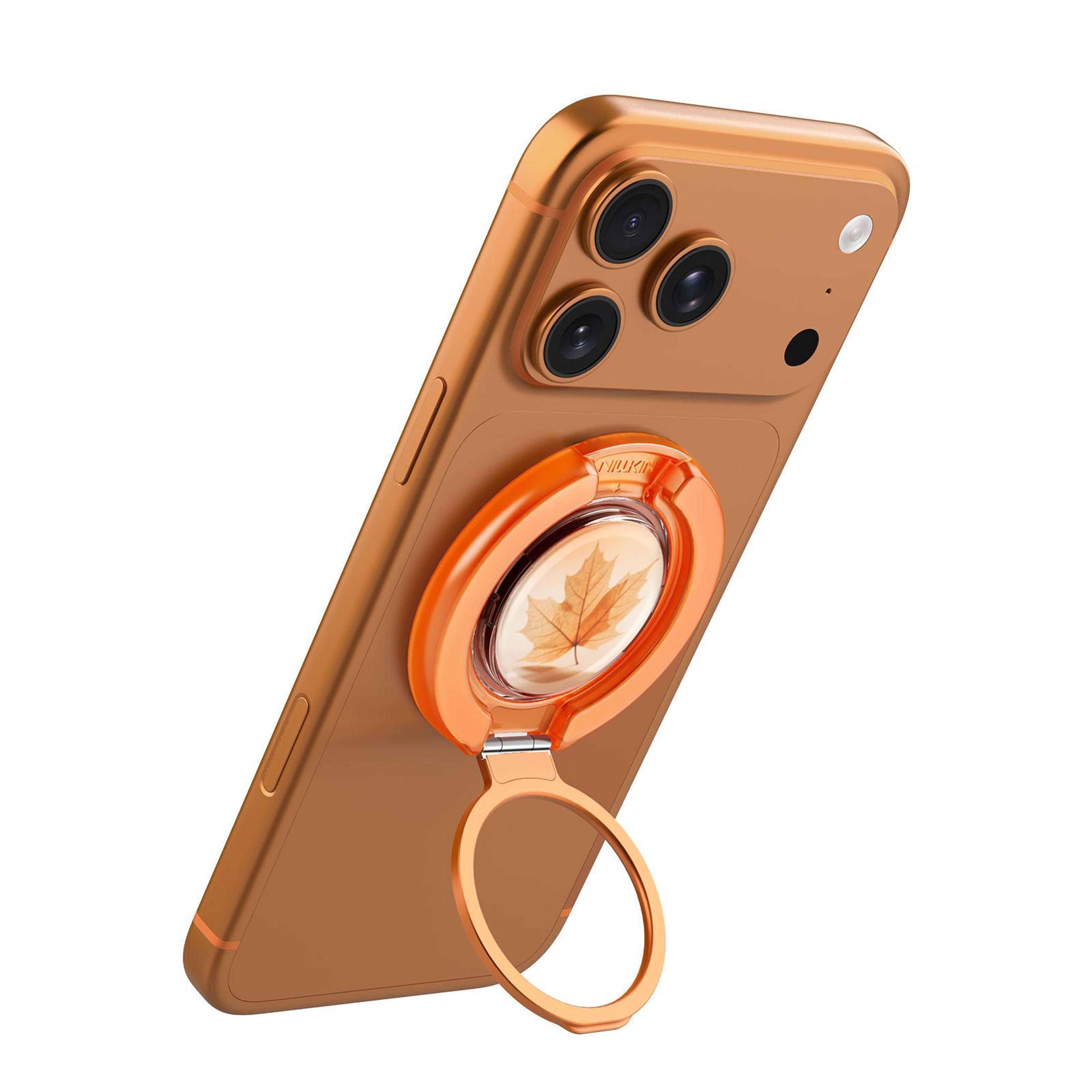 nillkin ice snap magnetic phone ring holder with magsafe phone grip and adjustable stand