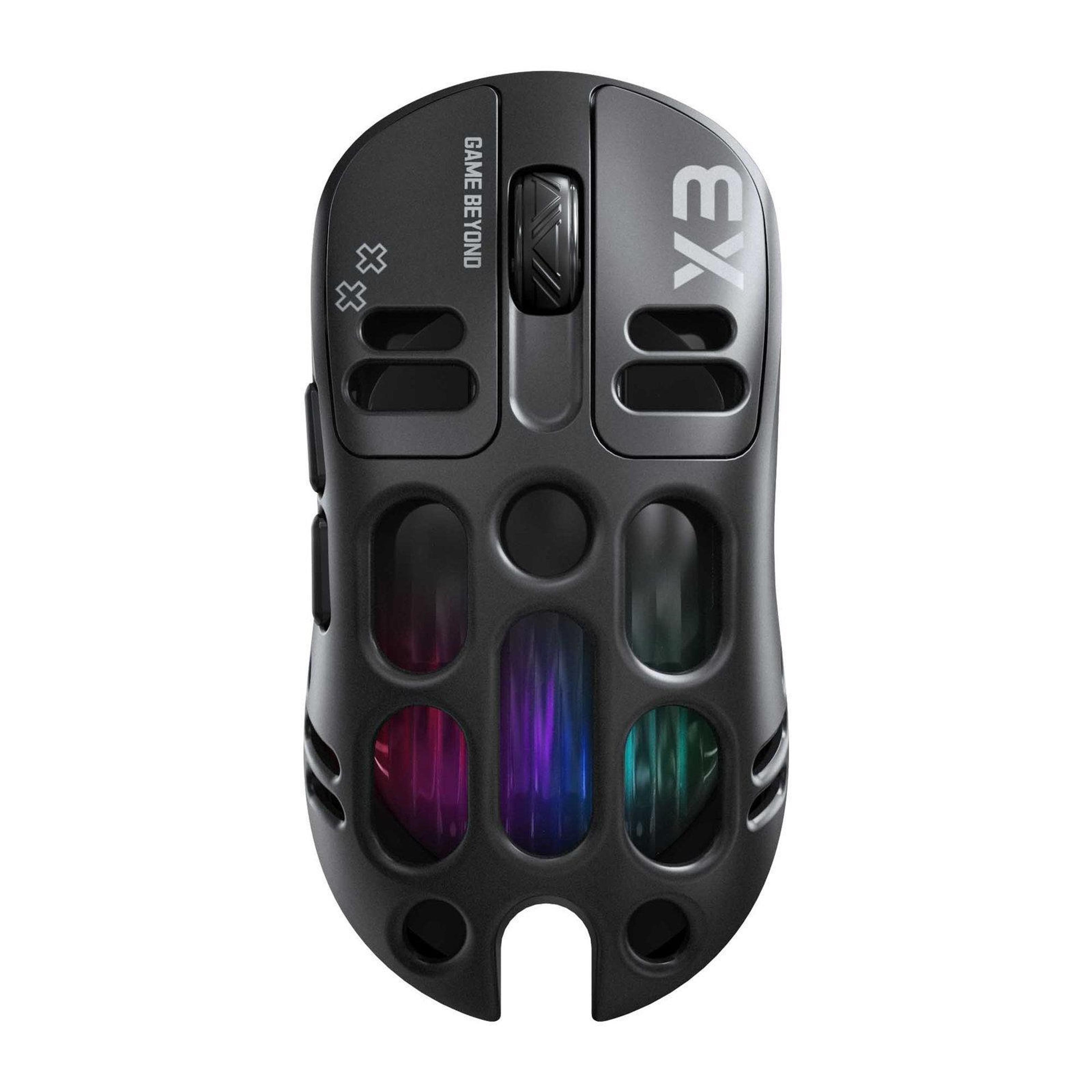 t-wolf x3 tri mode wireless gaming mouse with 8000 dpi optical sensor and lightweight honeycomb design