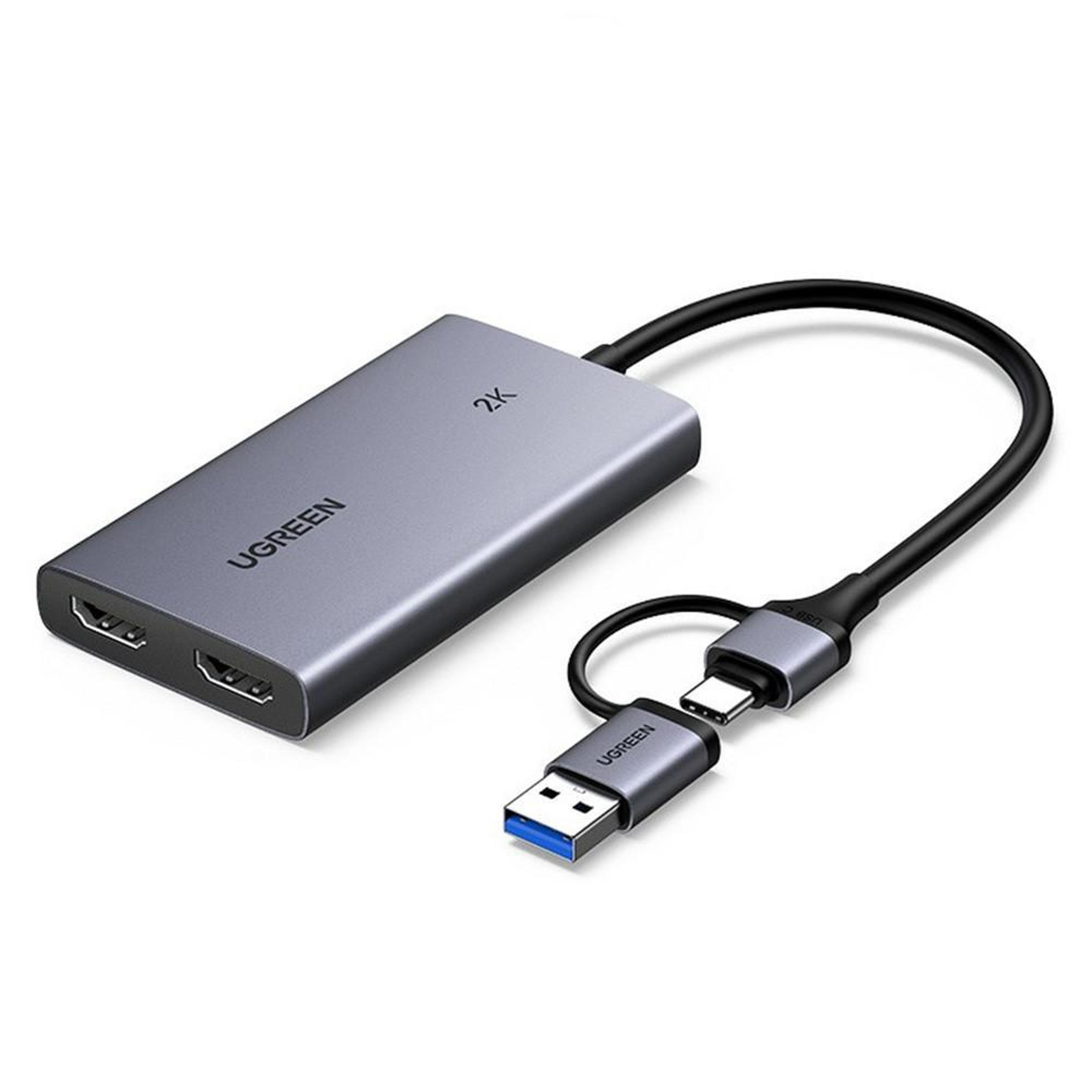 ugreen cm726 video capture card 4k loop out usb c usb a hdmi capture card for streaming and recording