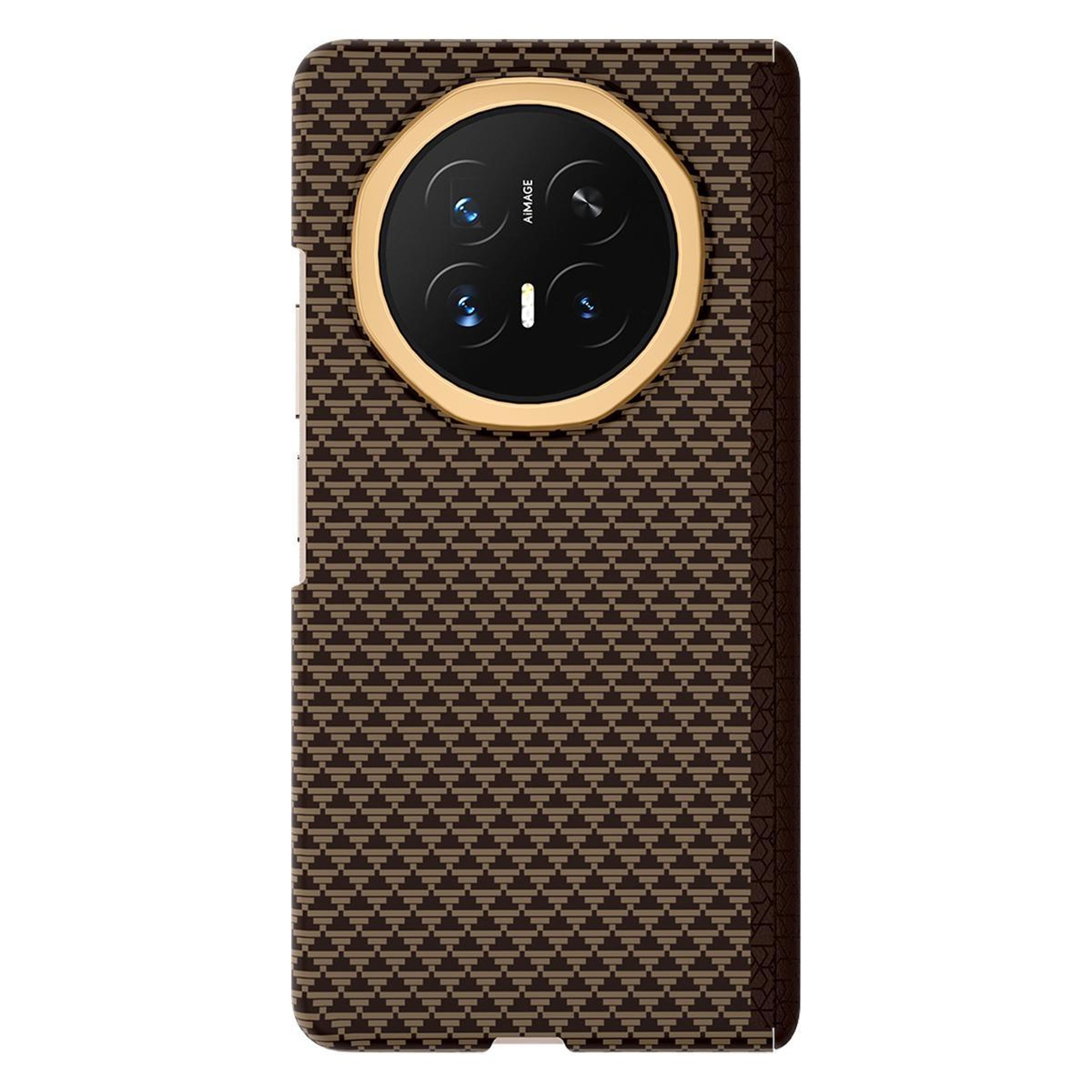 honor magic v6 magnetic phone case with metal frame & nanofiber protection