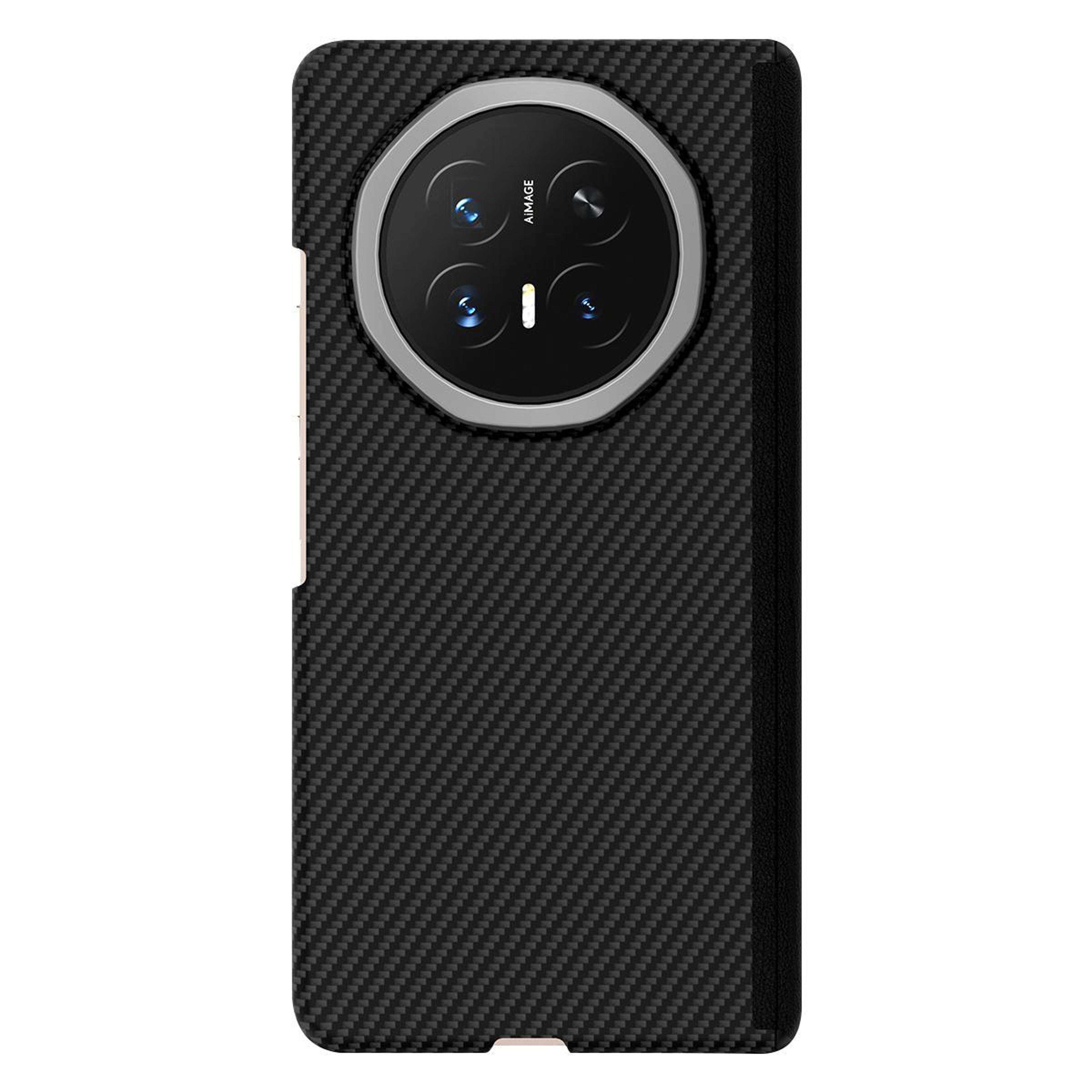 honor magic v6 carbon fiber magnetic phone case with 360° shock protection