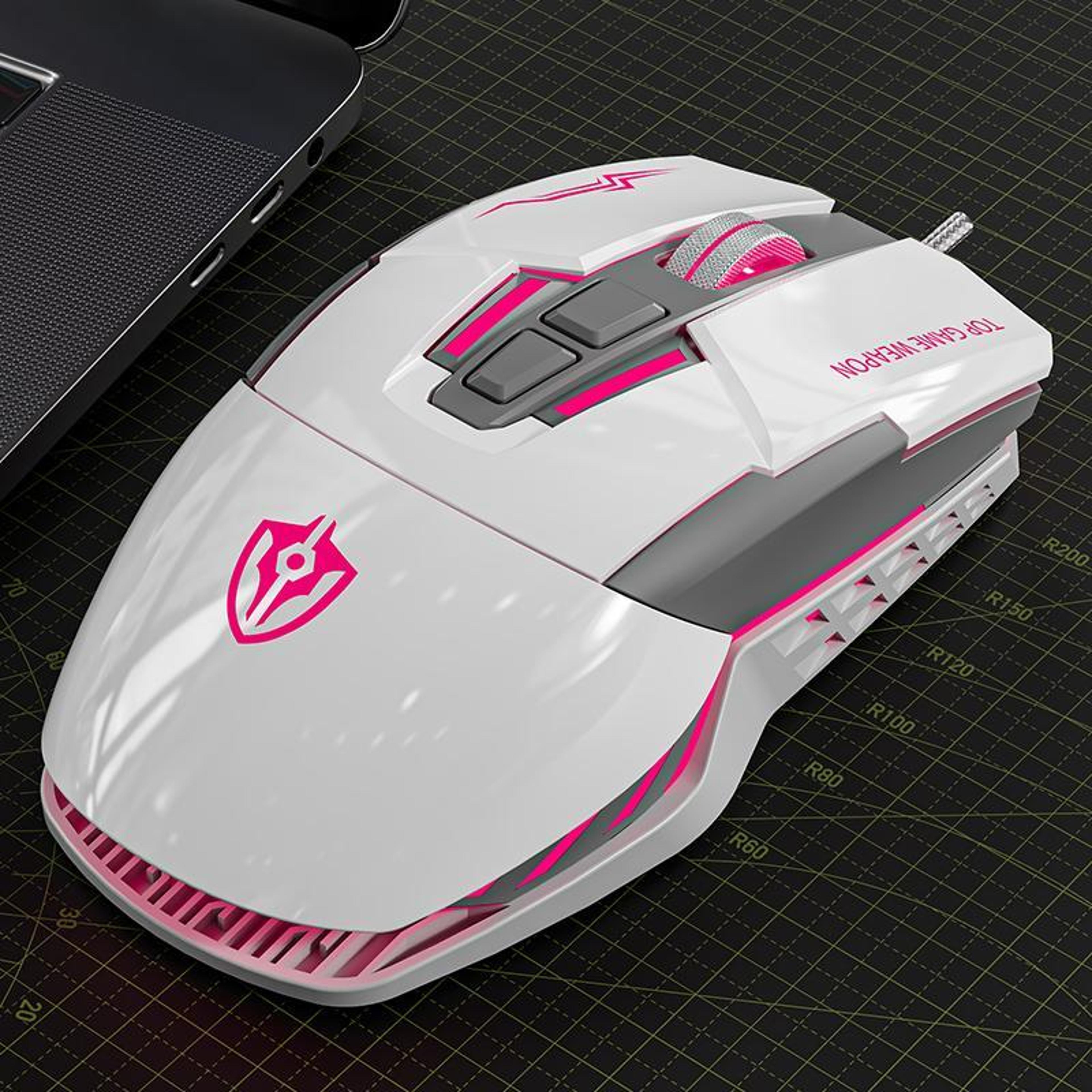shipadoo g7 gaming mouse 8800 dpi usb gaming mouse with 7 buttons & rgb breathing light
