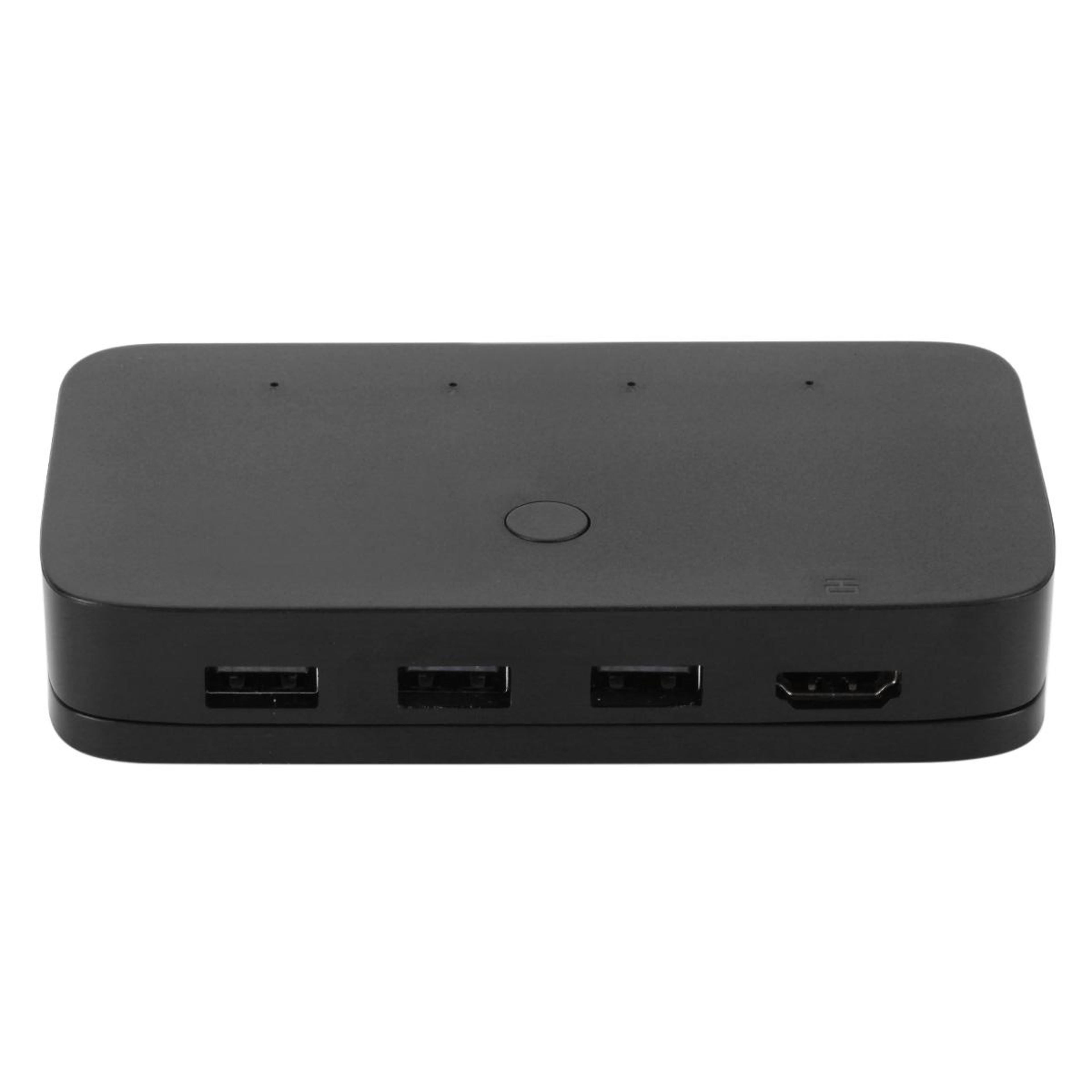 4 port 4k hdmi kvm switch usb sharing box for multi computer control