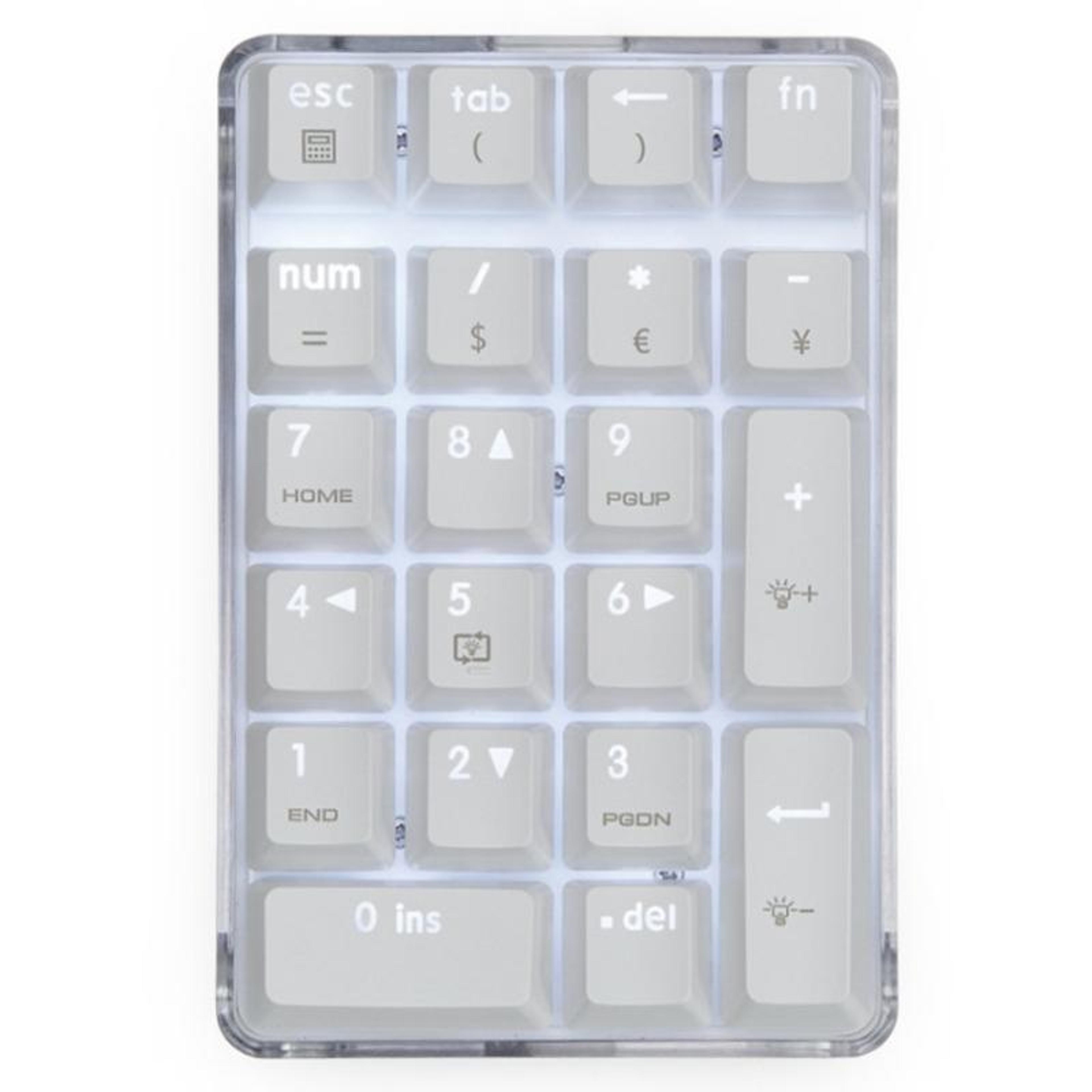 little kangaroo ds-9817 wired numeric keypad with backlit keys for finance, banking & office use