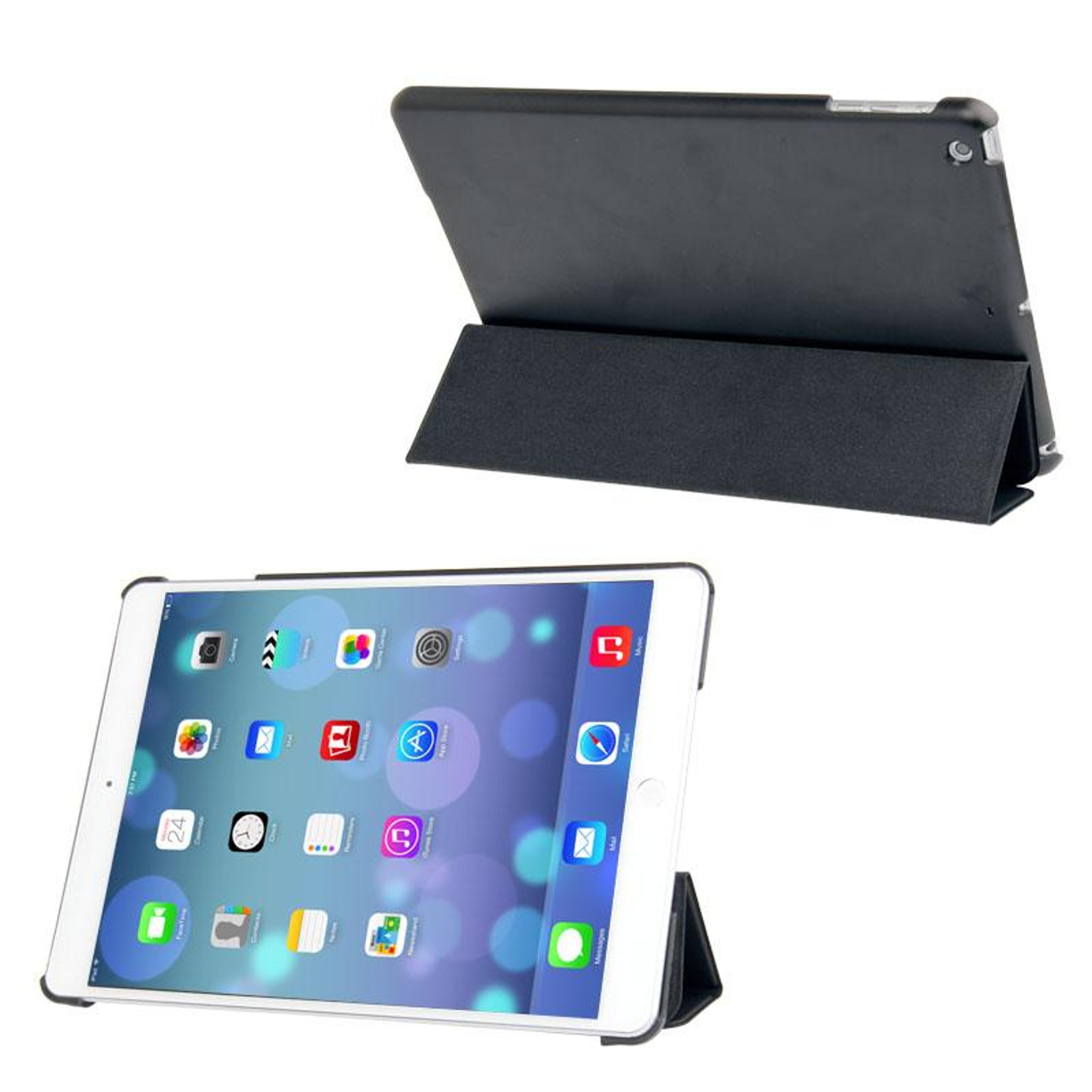 premium ipad air case with leather folio cover, smart sleep wake & multi-angle stand