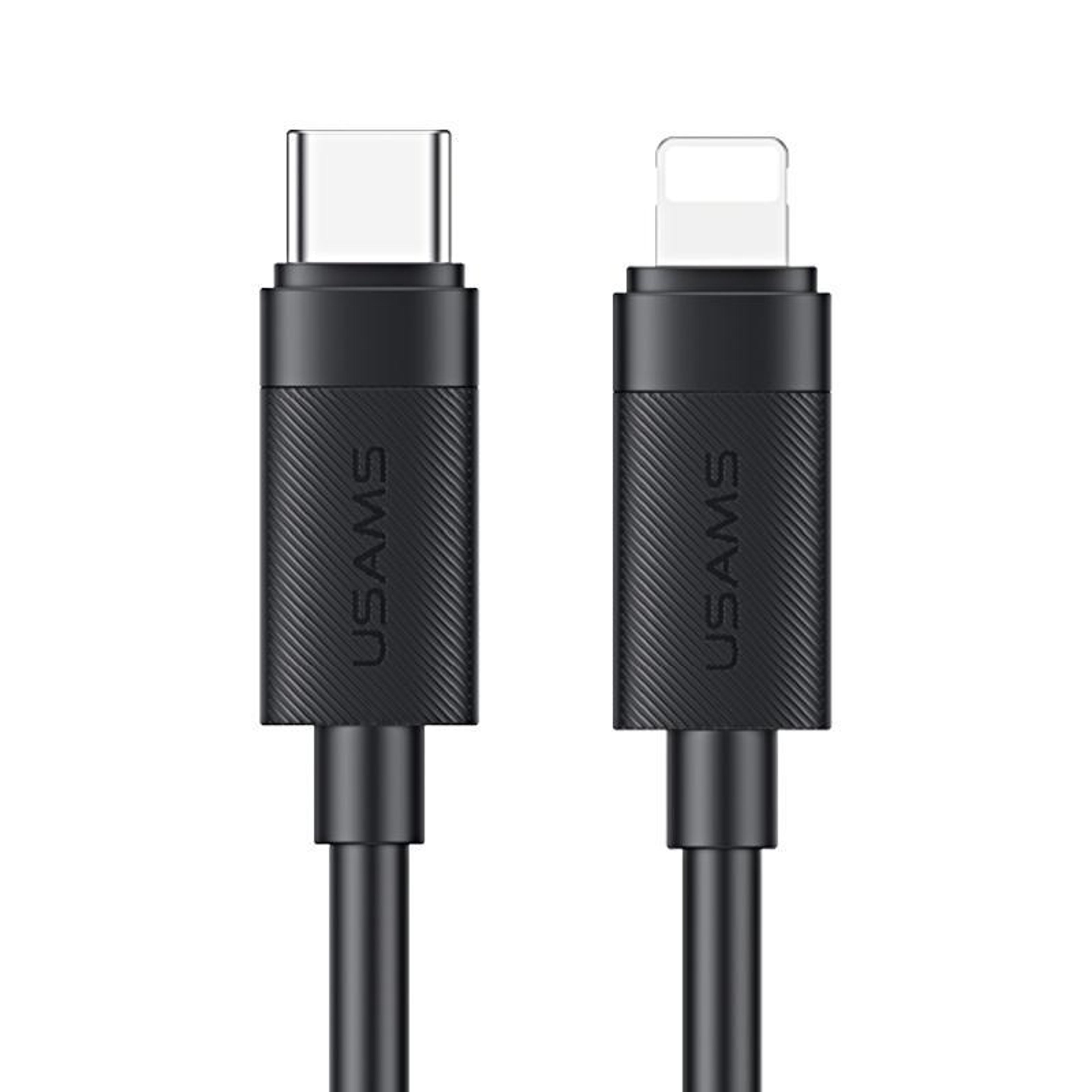 usams sj781 u94 30w fast charging cable usb-c to lightning data cable 1m for iphone