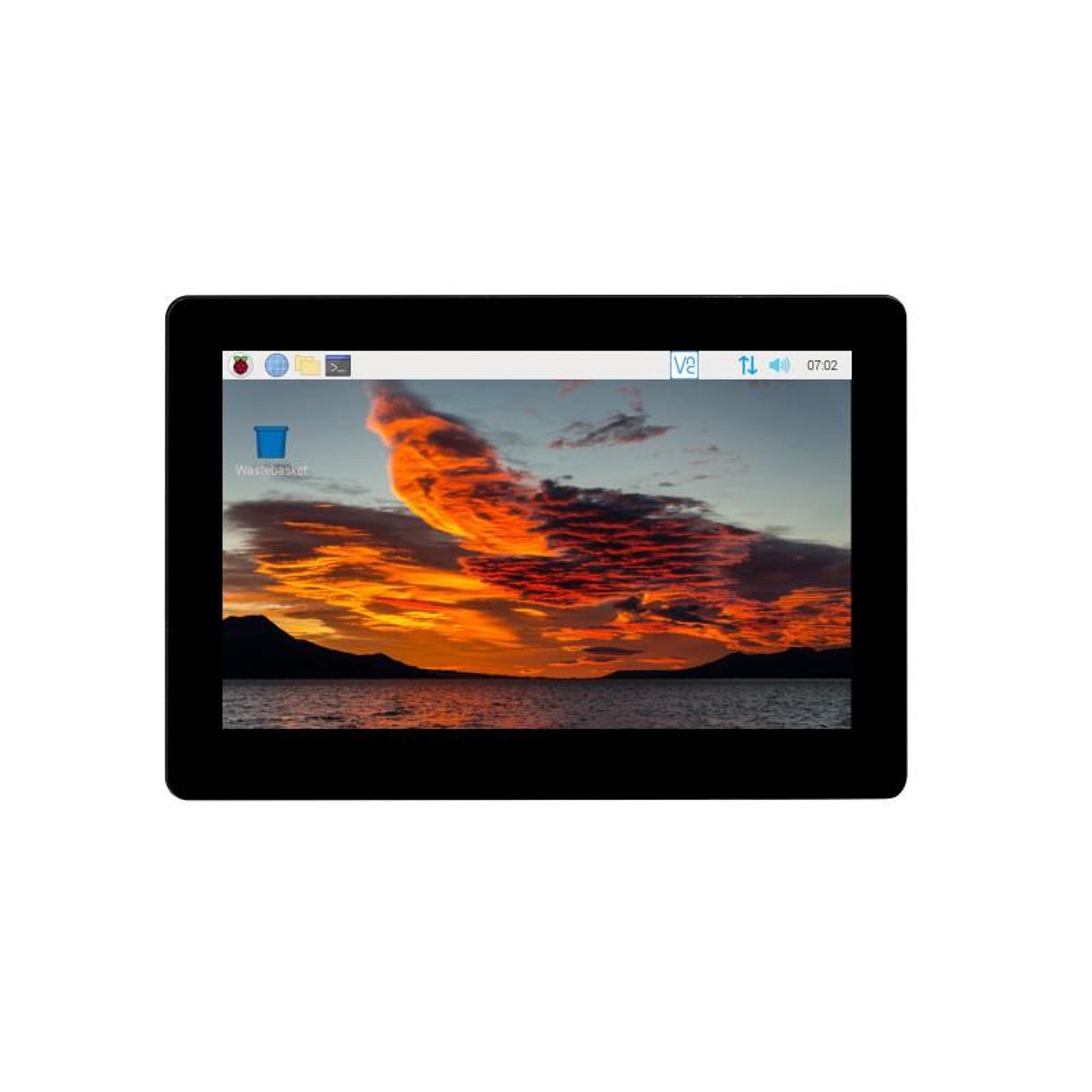 waveshare raspberry pi cm4 touchscreen 5 inch cm4 expansion board with 4k hdmi and gigabit ethernet