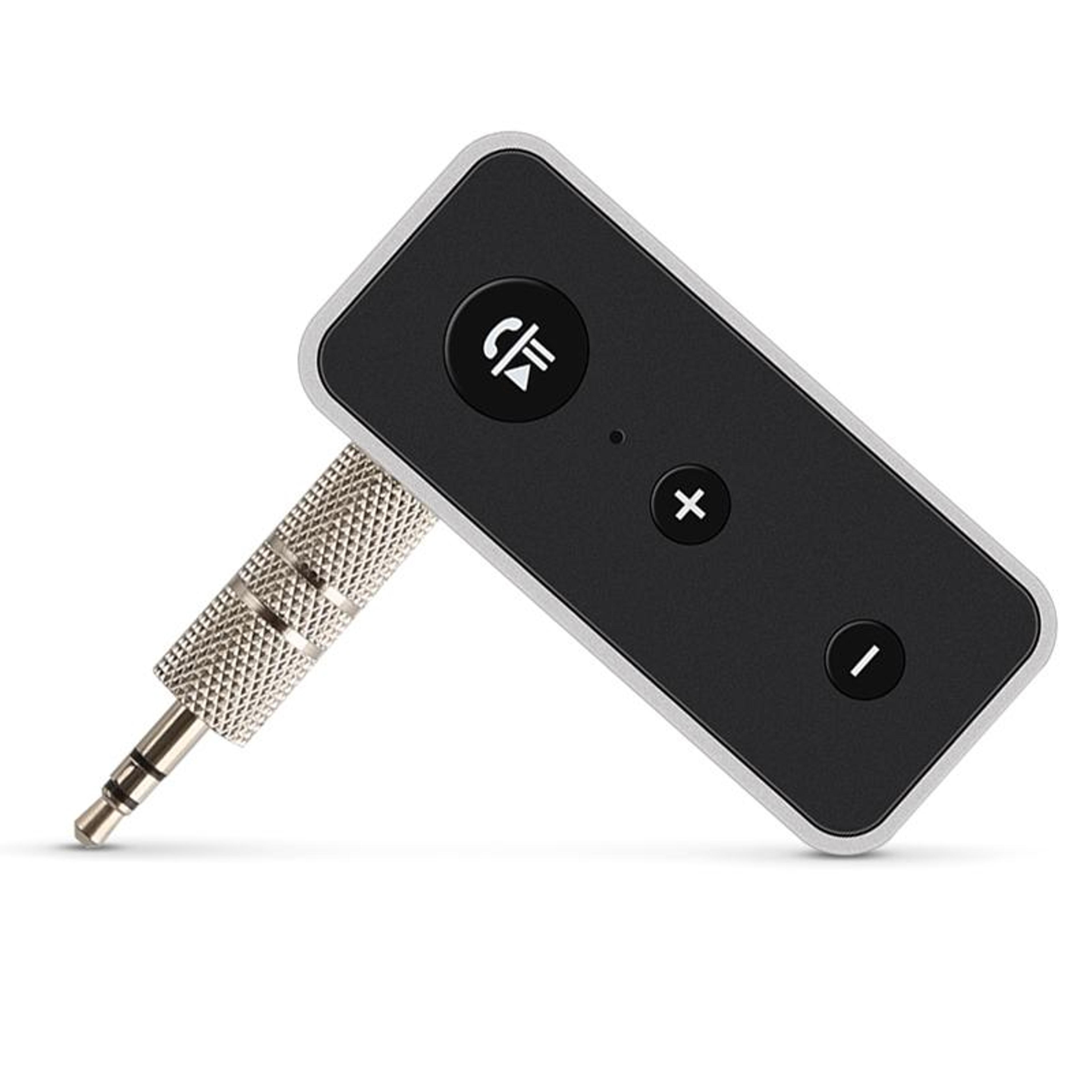 bluetooth 5.0 aux audio receiver wireless car adapter with hands free calling for home and car stereo