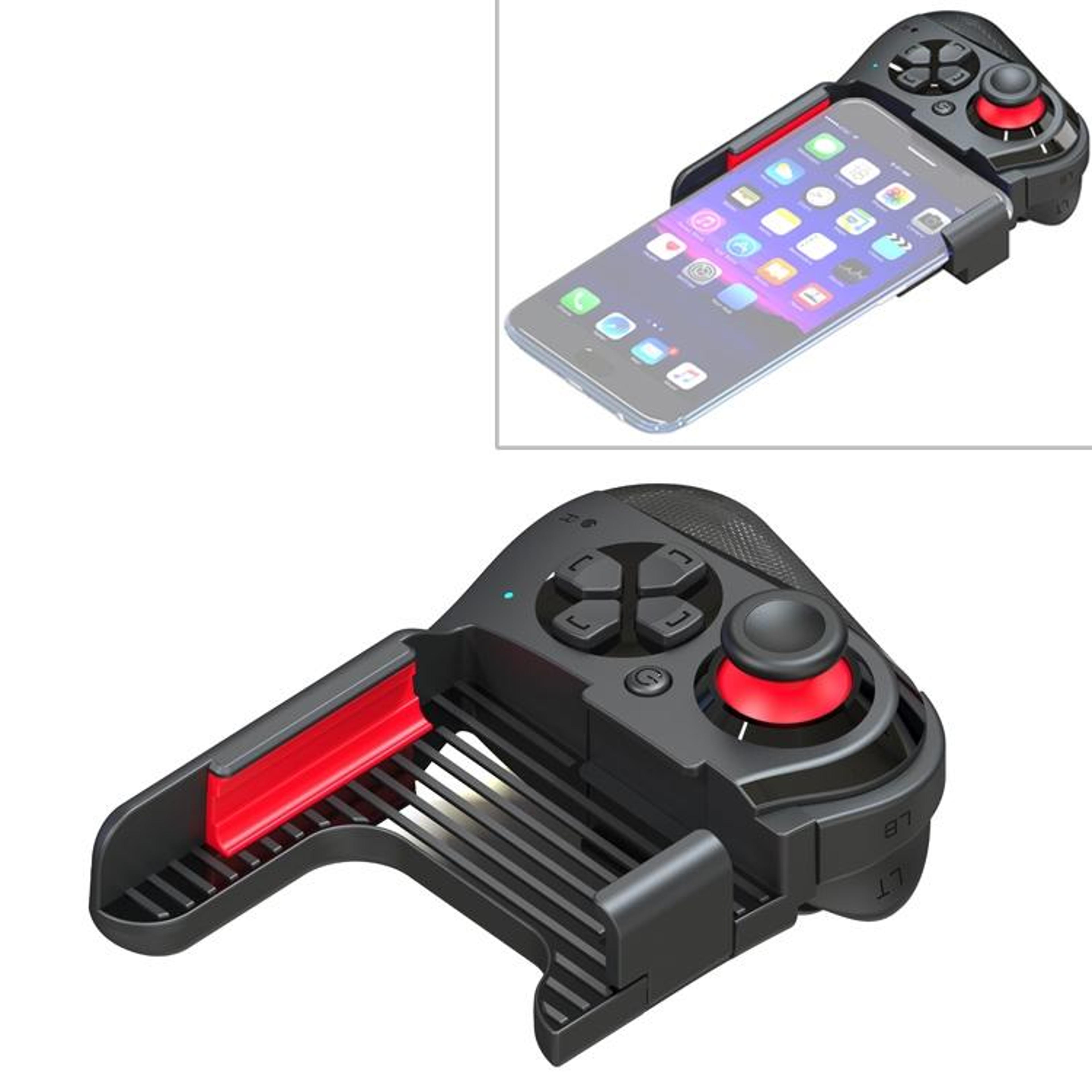 mocute 059 bluetooth mobile game controller left hand gaming grip for android iphone with bluetooth gamepad