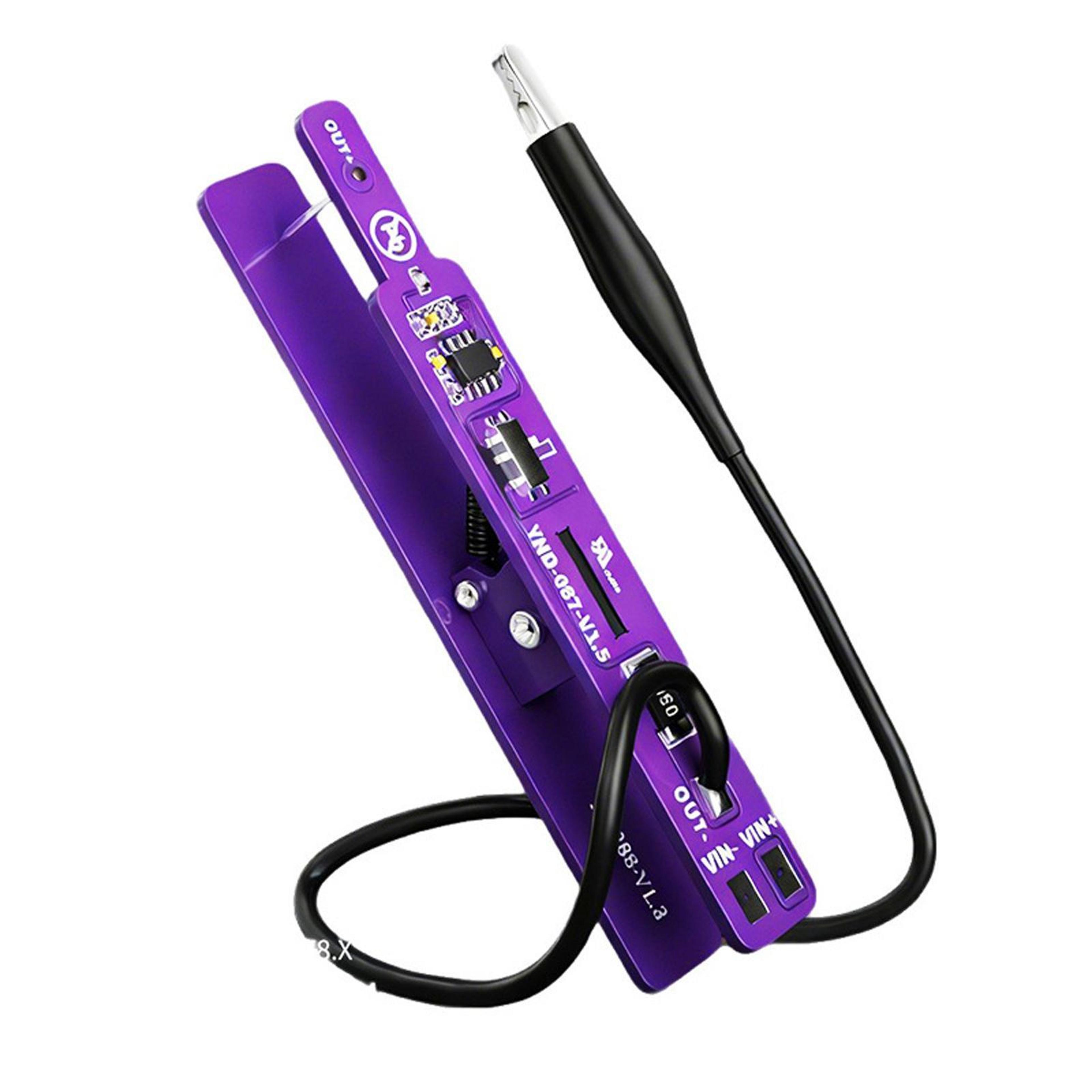 lan rui m191 phone motherboard power clip battery-free mobile phone repair tool for iphone & android