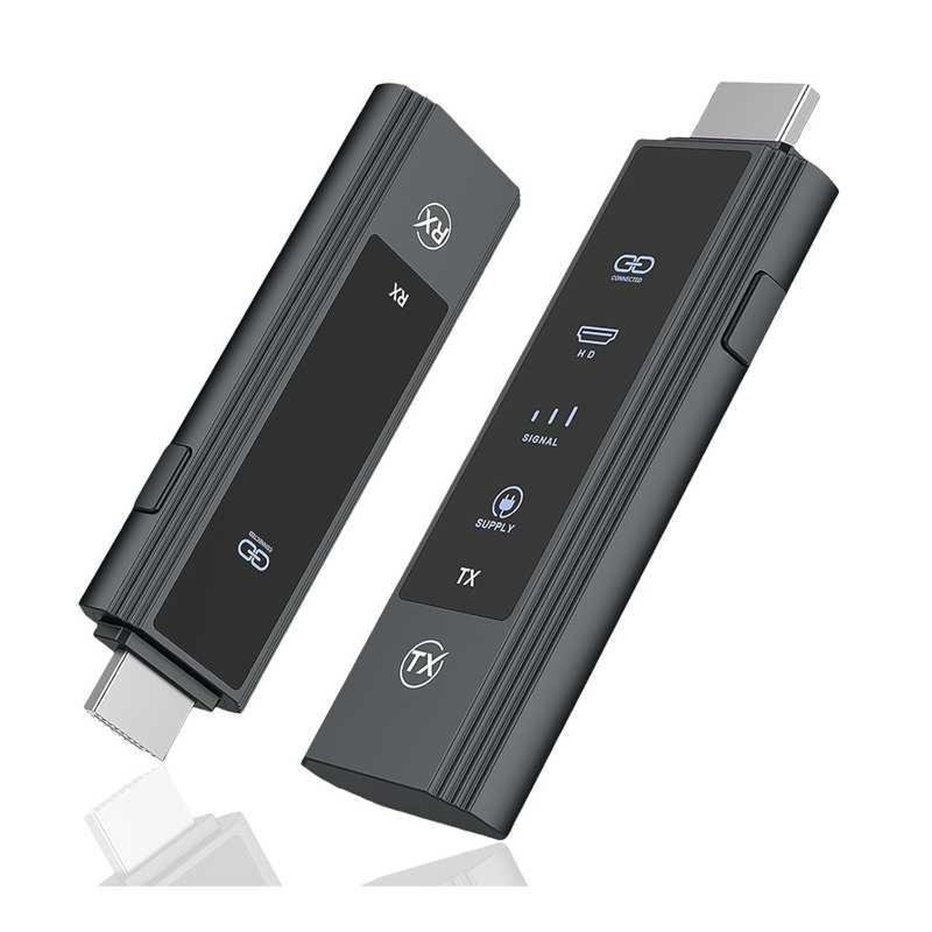 wireless hdmi extender kit 4k decode 1080p output plug and play screen mirroring adapter