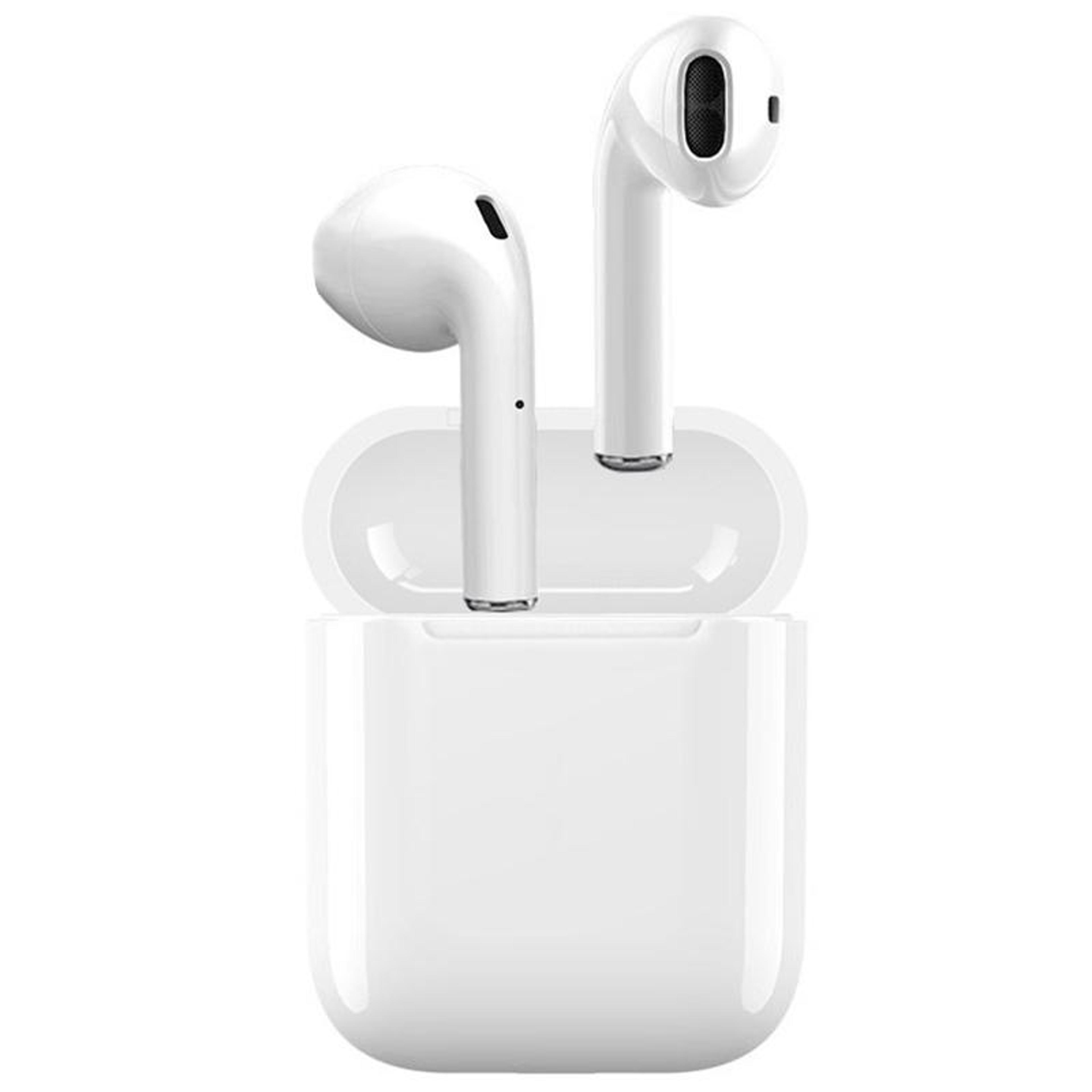 i12 tws bluetooth 5.0 wireless earbuds with charging case touch control hifi stereo headphones