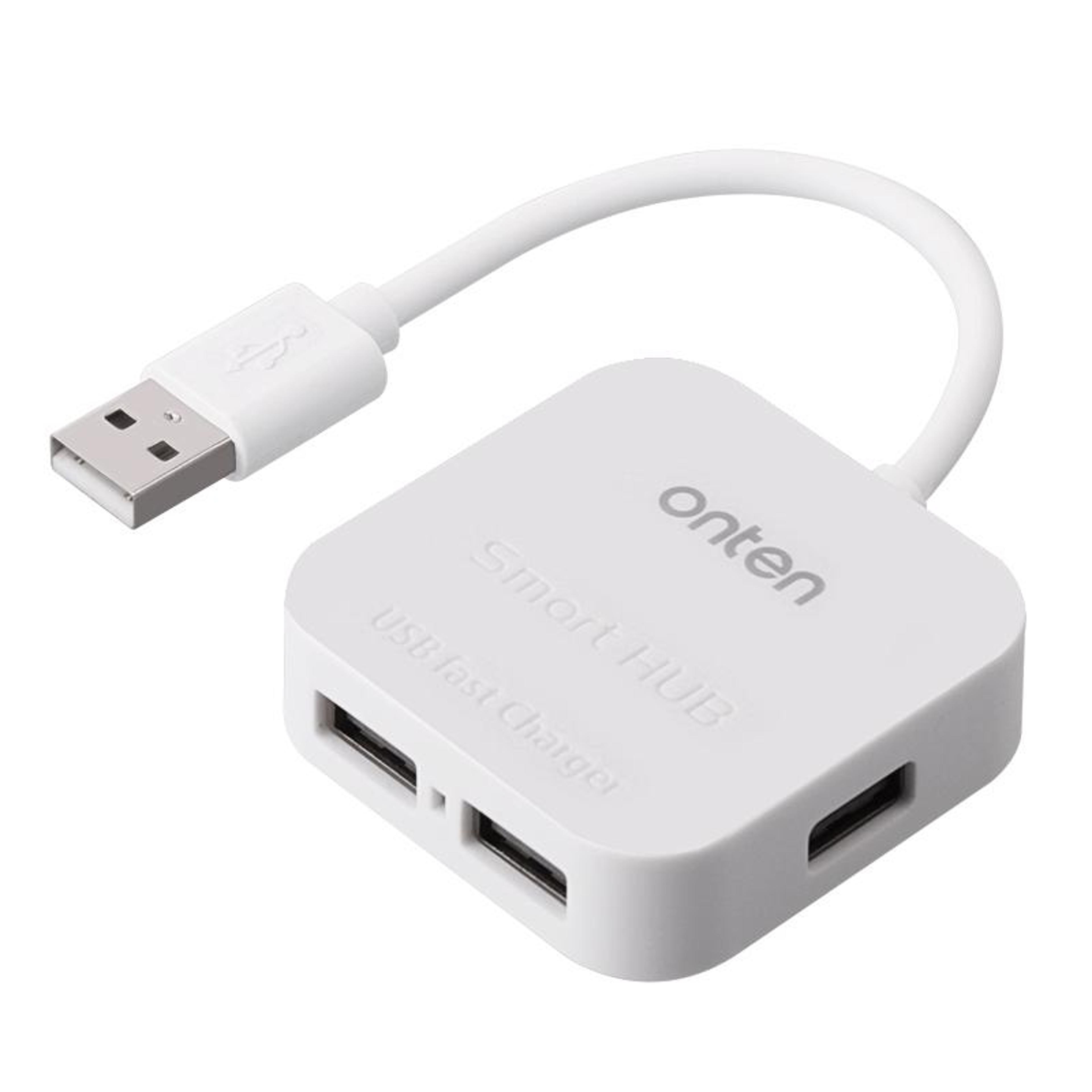 onten otn-5210 usb hub 4 port usb docking station portable plug and play splitter