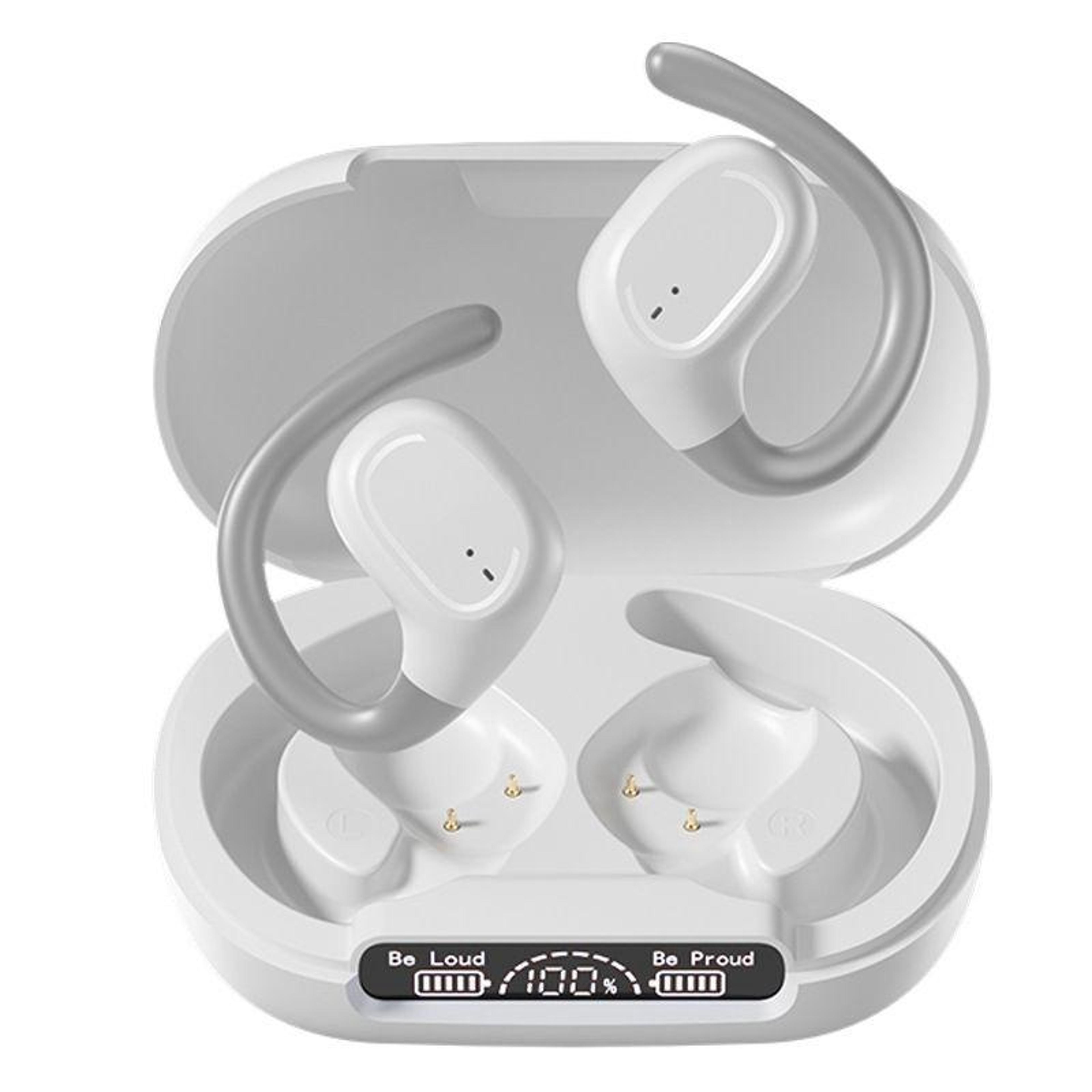 s200 wireless bluetooth earbuds bluetooth 5.3 sports earbuds with led display and 96h playback