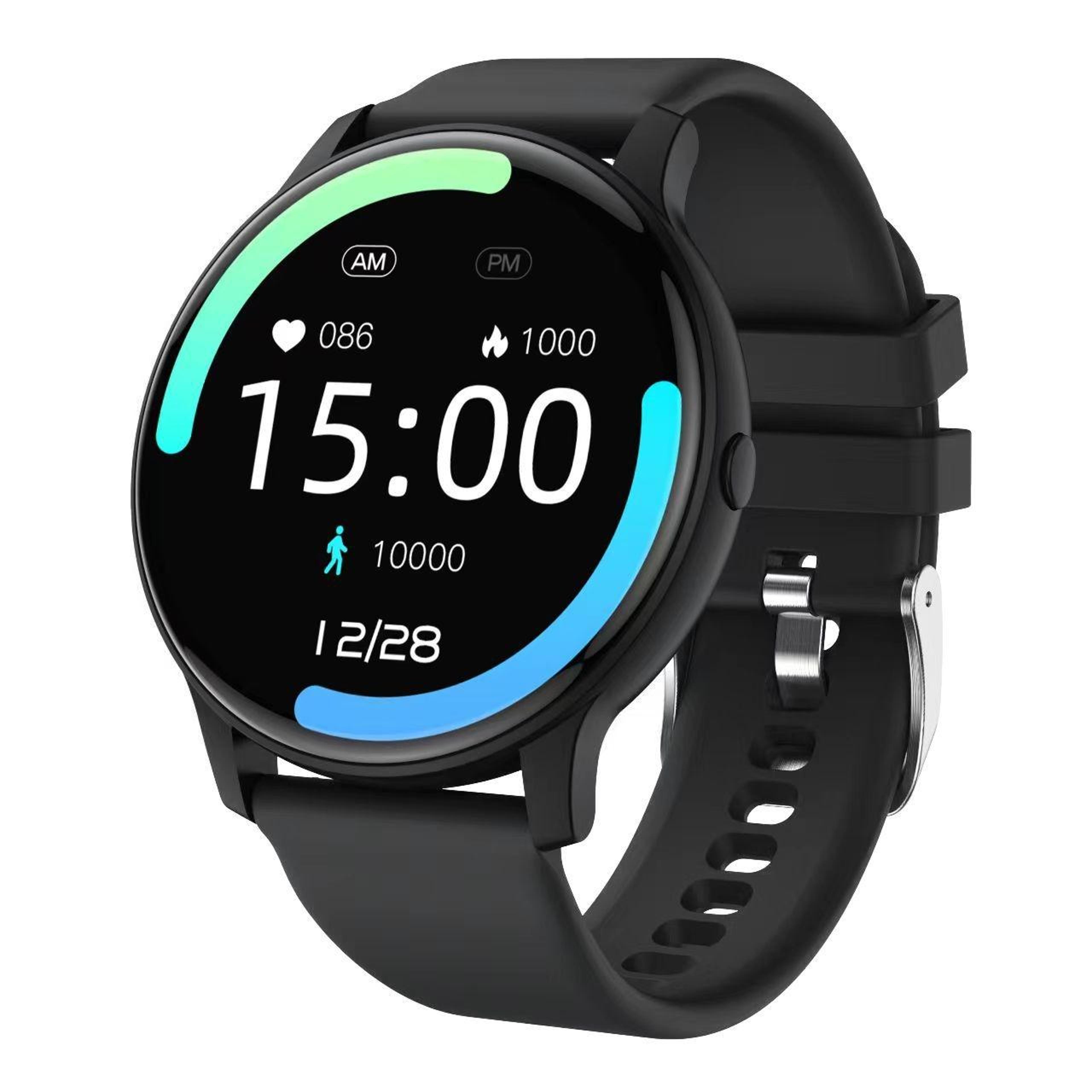 bluetooth calling smart watch with health monitor fitness tracker for android ios