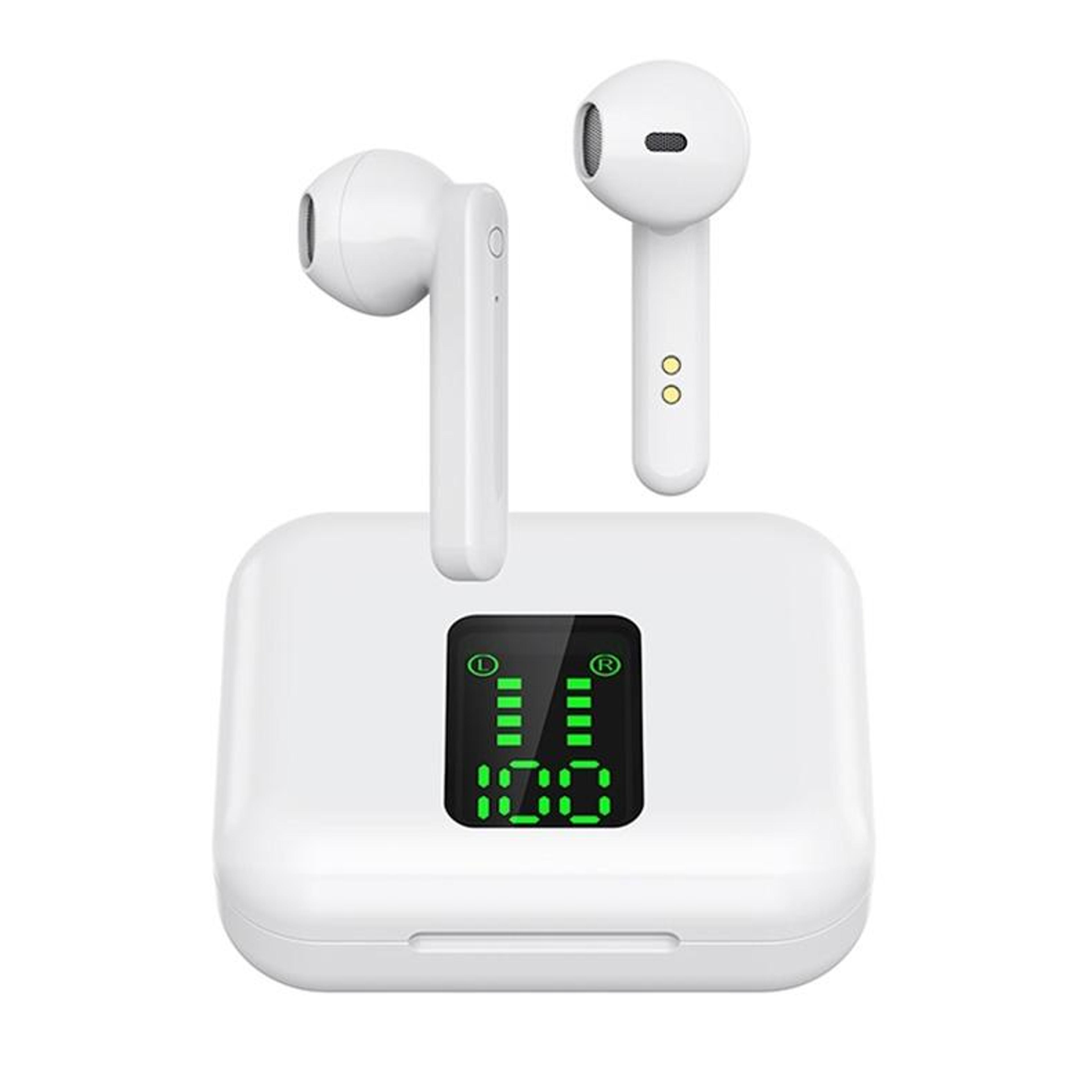 p100pro wireless earbuds bluetooth 5.0 tws earbuds with led display charging case