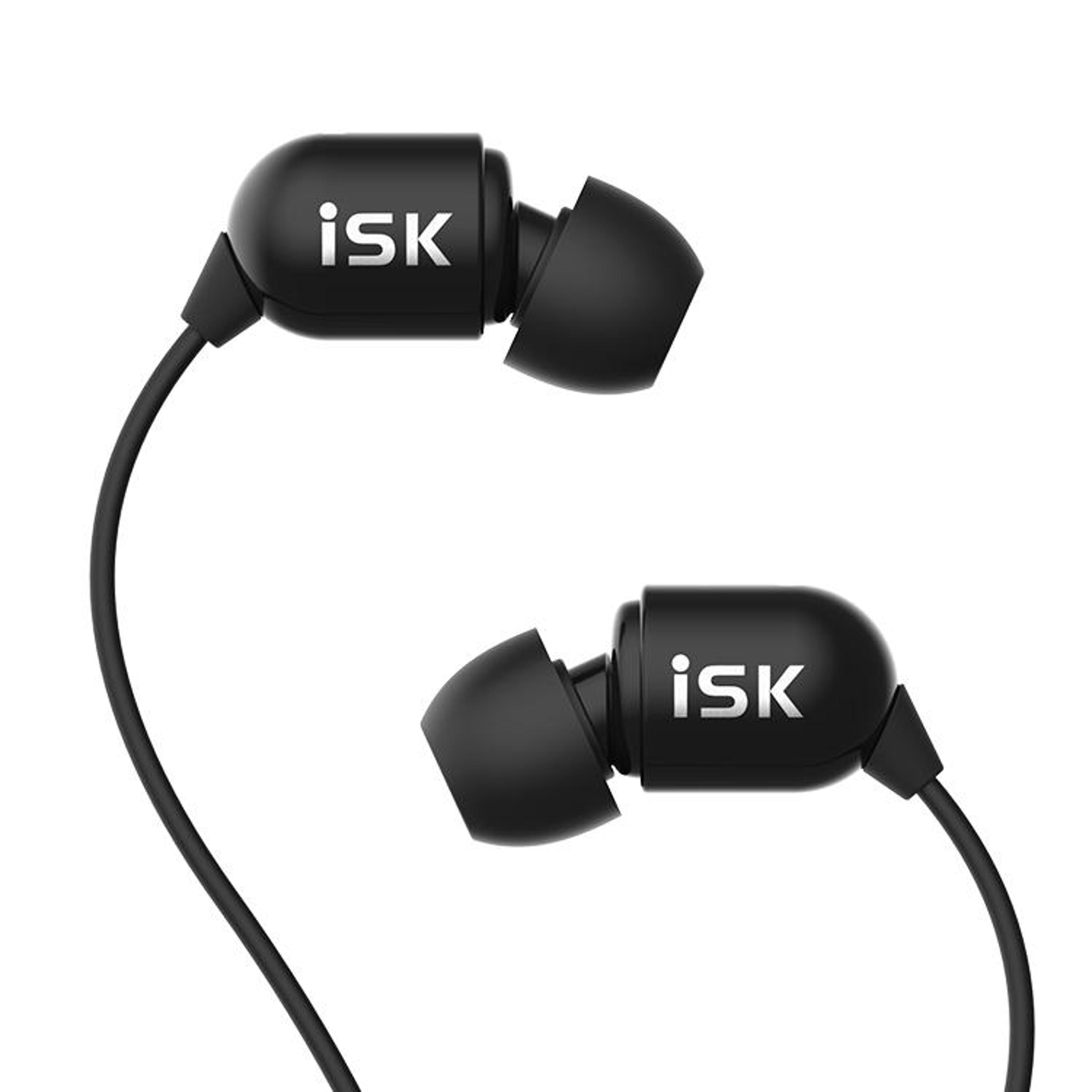 isk sem5 in ear monitor earphones with hifi stereo earbuds 3.5mm wired noise isolating headphones