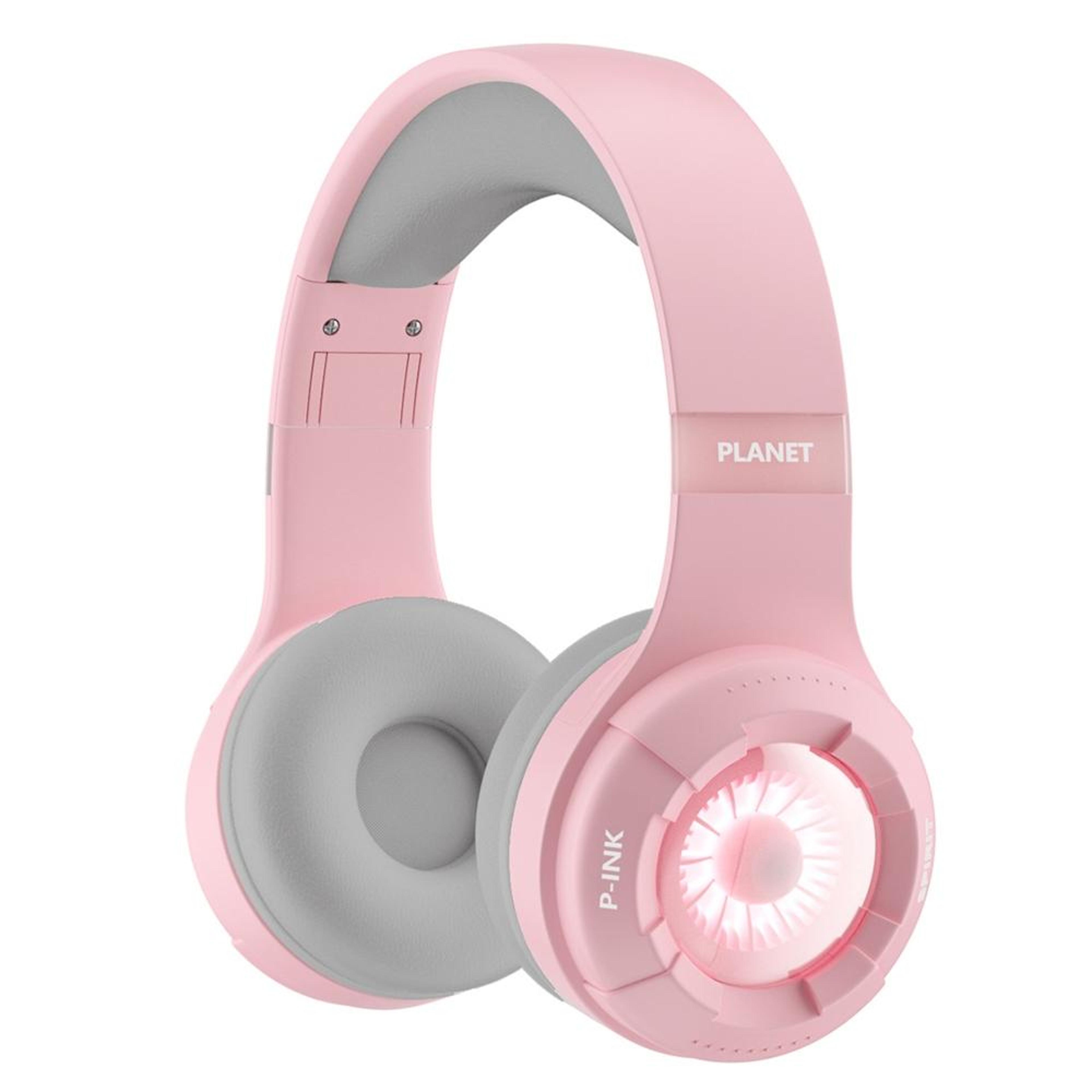 ke25 bluetooth headphones wireless headset with rgb lights foldable stereo over ear headphones