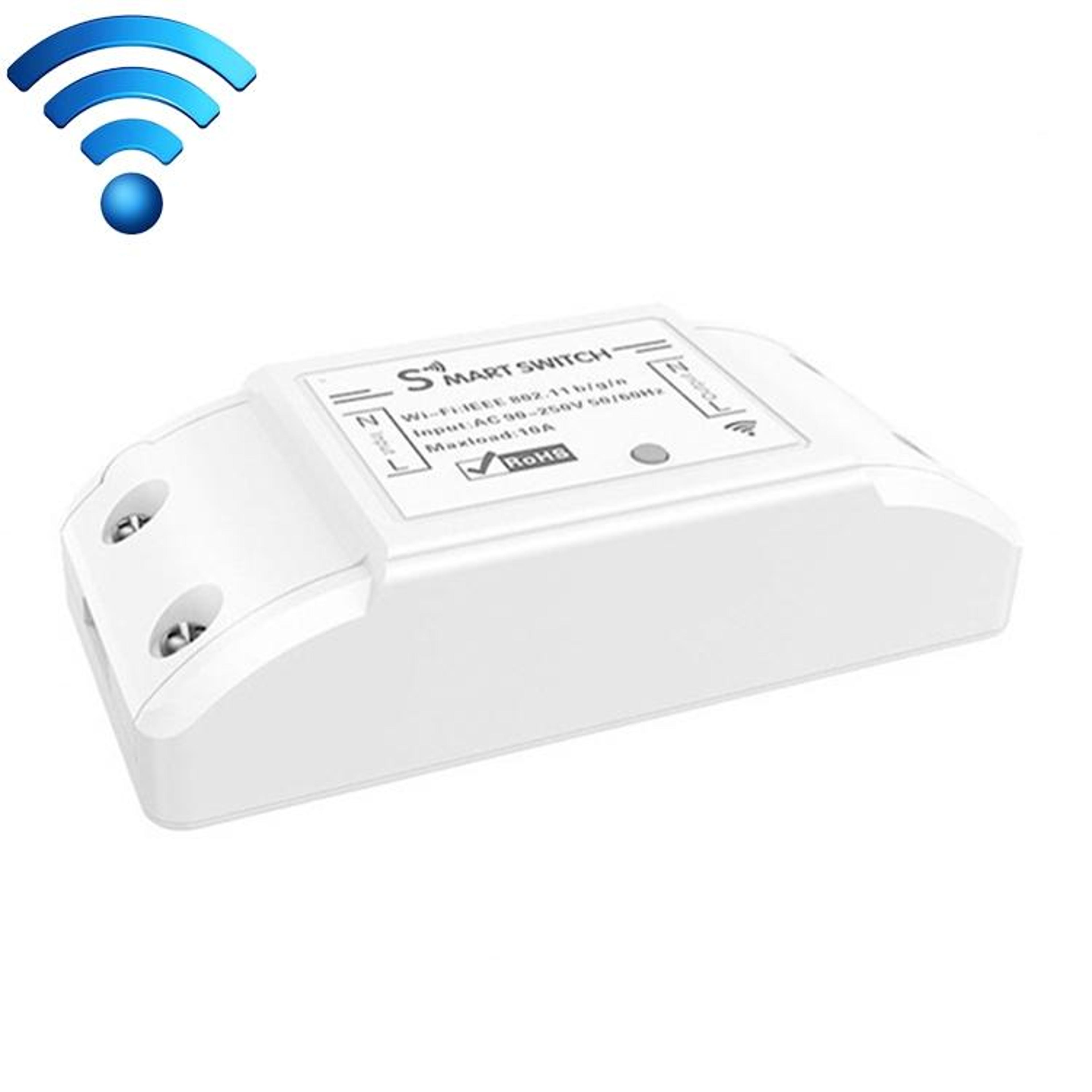 wifi smart switch 10a smart home switch compatible with alexa google home remote control module