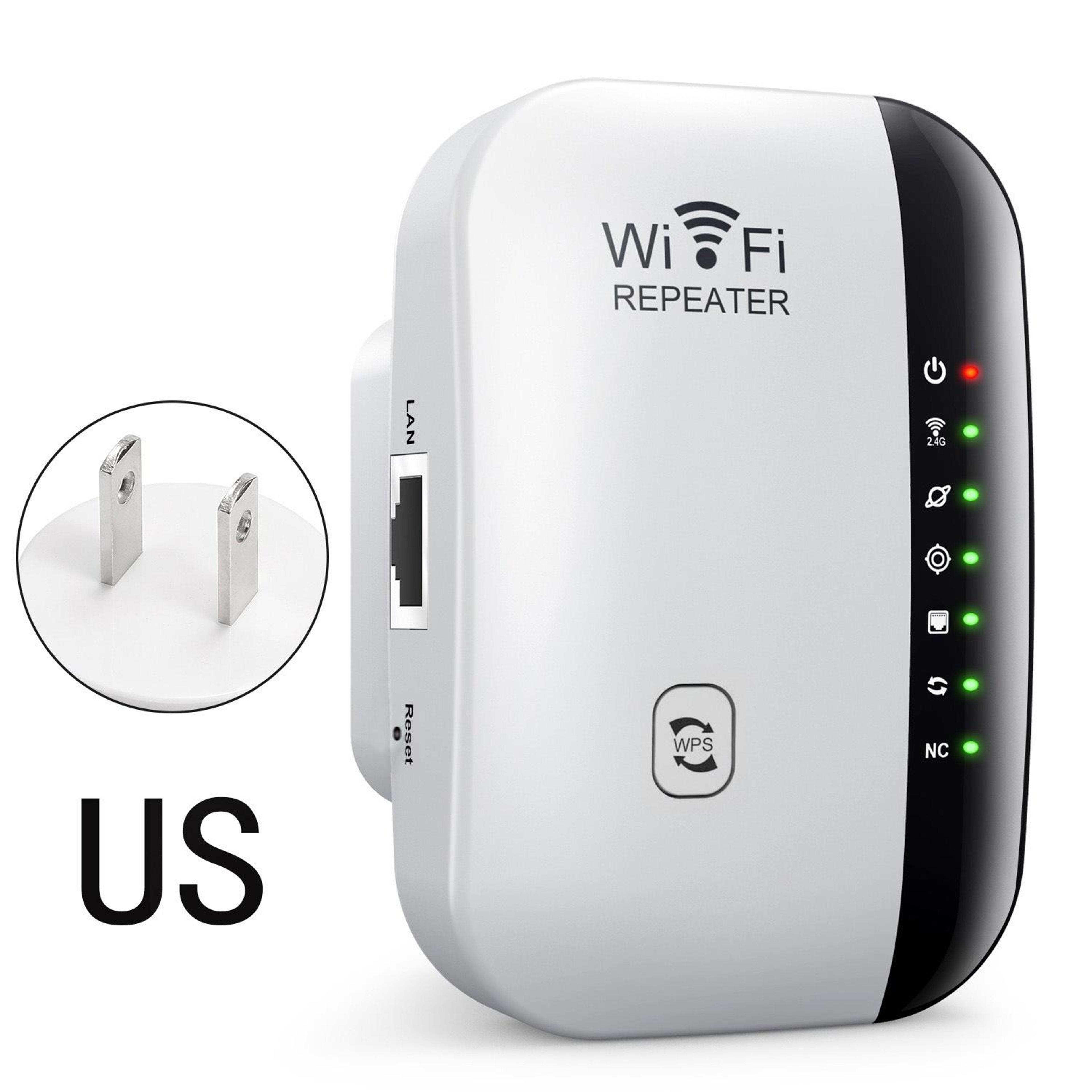300mbps wifi range extender wireless repeater wifi signal booster with wps us plug