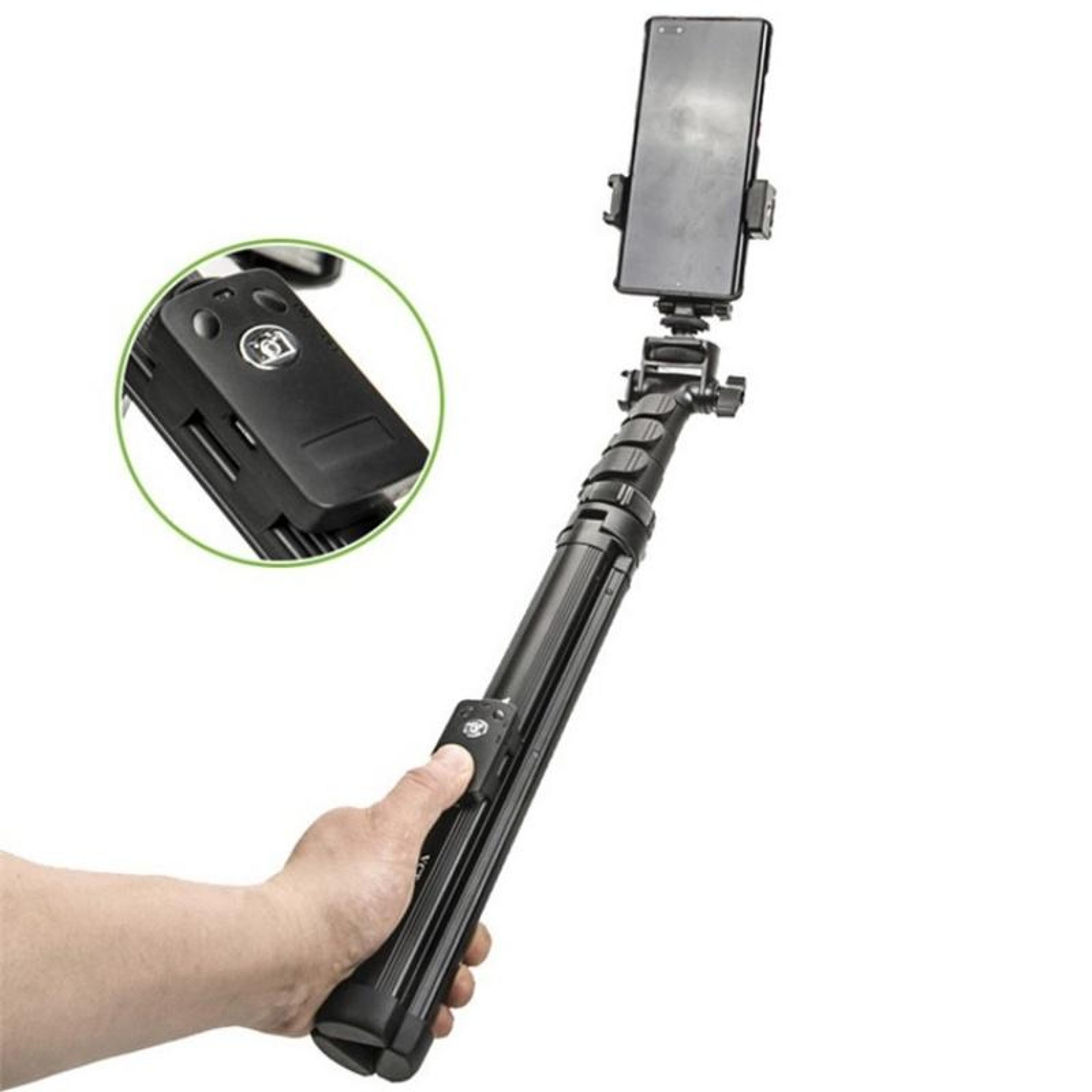 yunteng vct-91666 bluetooth selfie stick extendable tripod stand with remote for phone camera